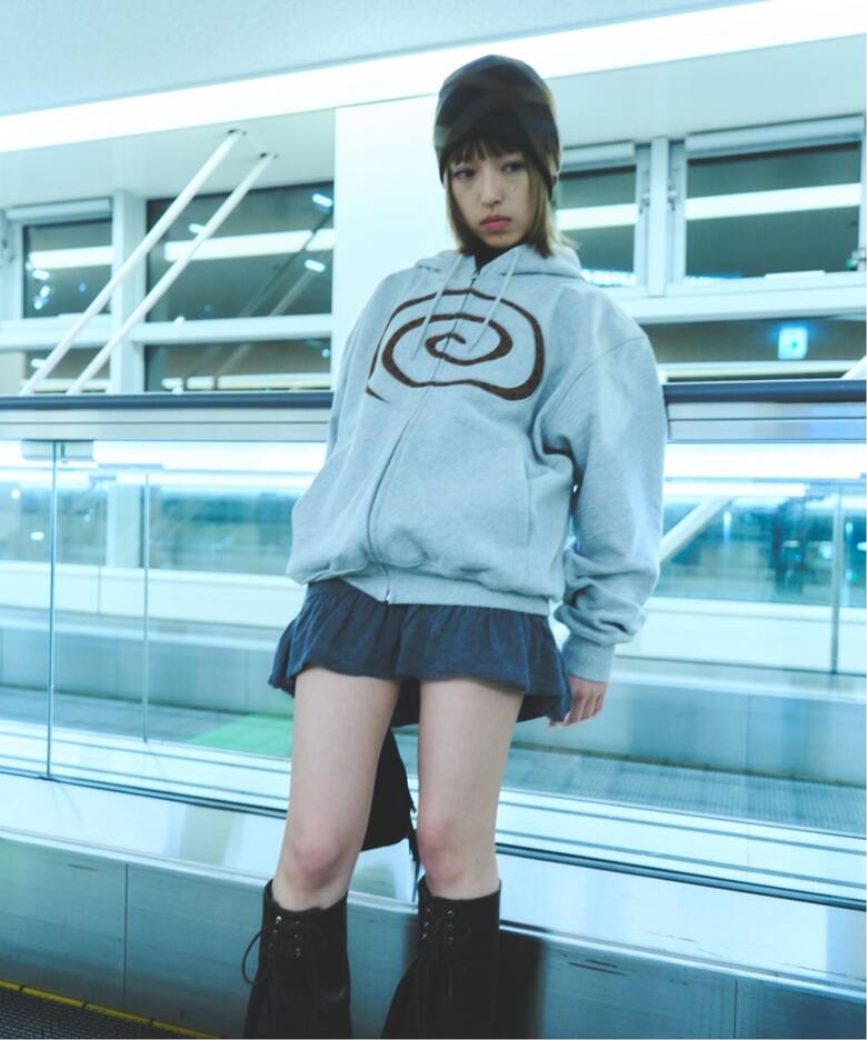 SOL soonerorlater / スーナーオアレイター EX PLAID ZIP HOODIE 