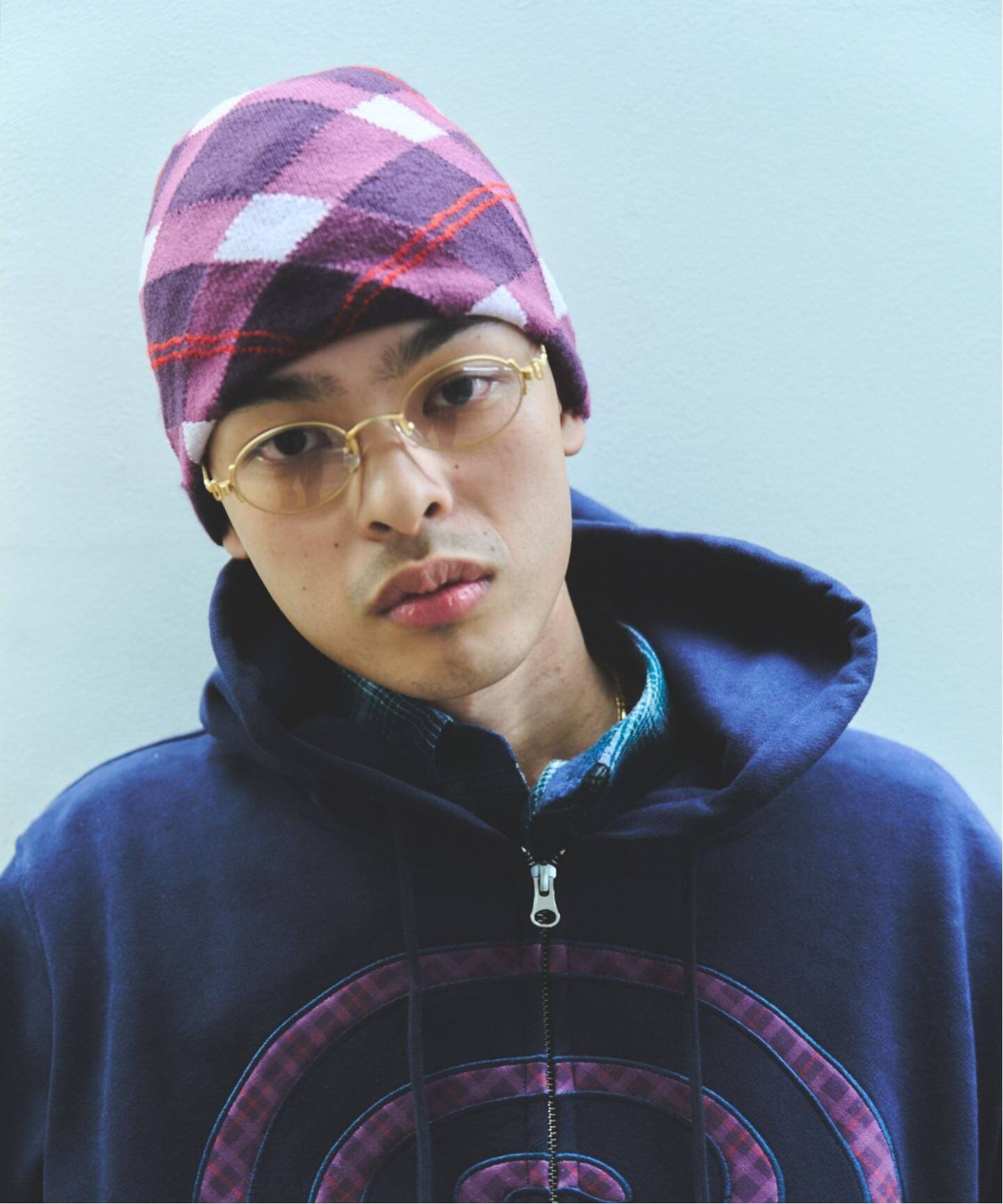 SOL soonerorlater / スーナーオアレイター EX PLAID ZIP HOODIE