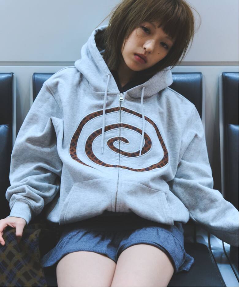 SOL soonerorlater / スーナーオアレイター EX PLAID ZIP HOODIE 
