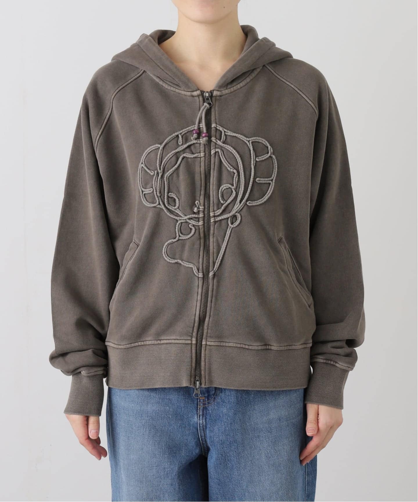 Geek Office / ギークオフィス】COYSEIO / VINTAGE TAPE HOOD ZIP UP