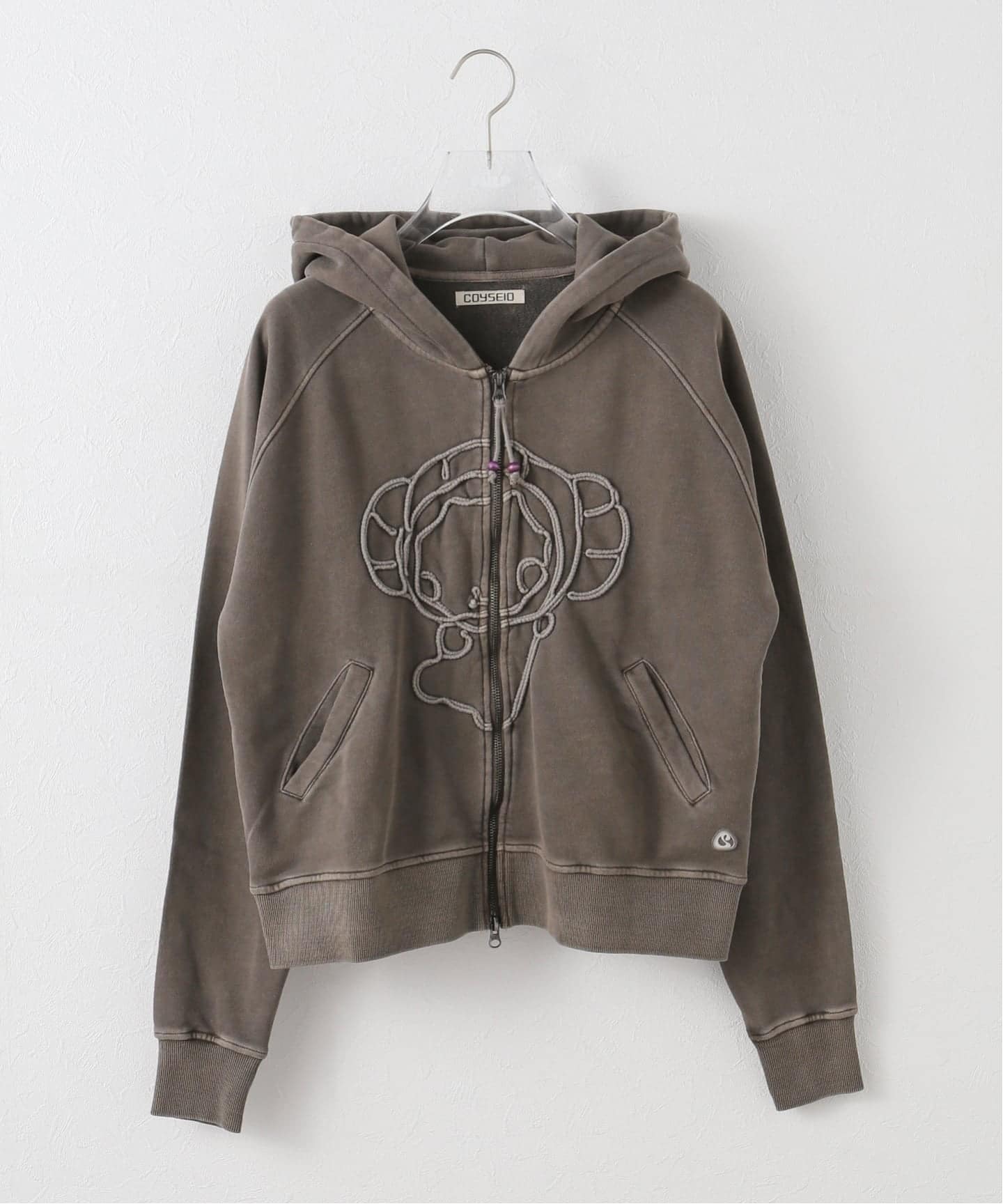 Geek Office / ギークオフィス】COYSEIO / VINTAGE TAPE HOOD ZIP UP