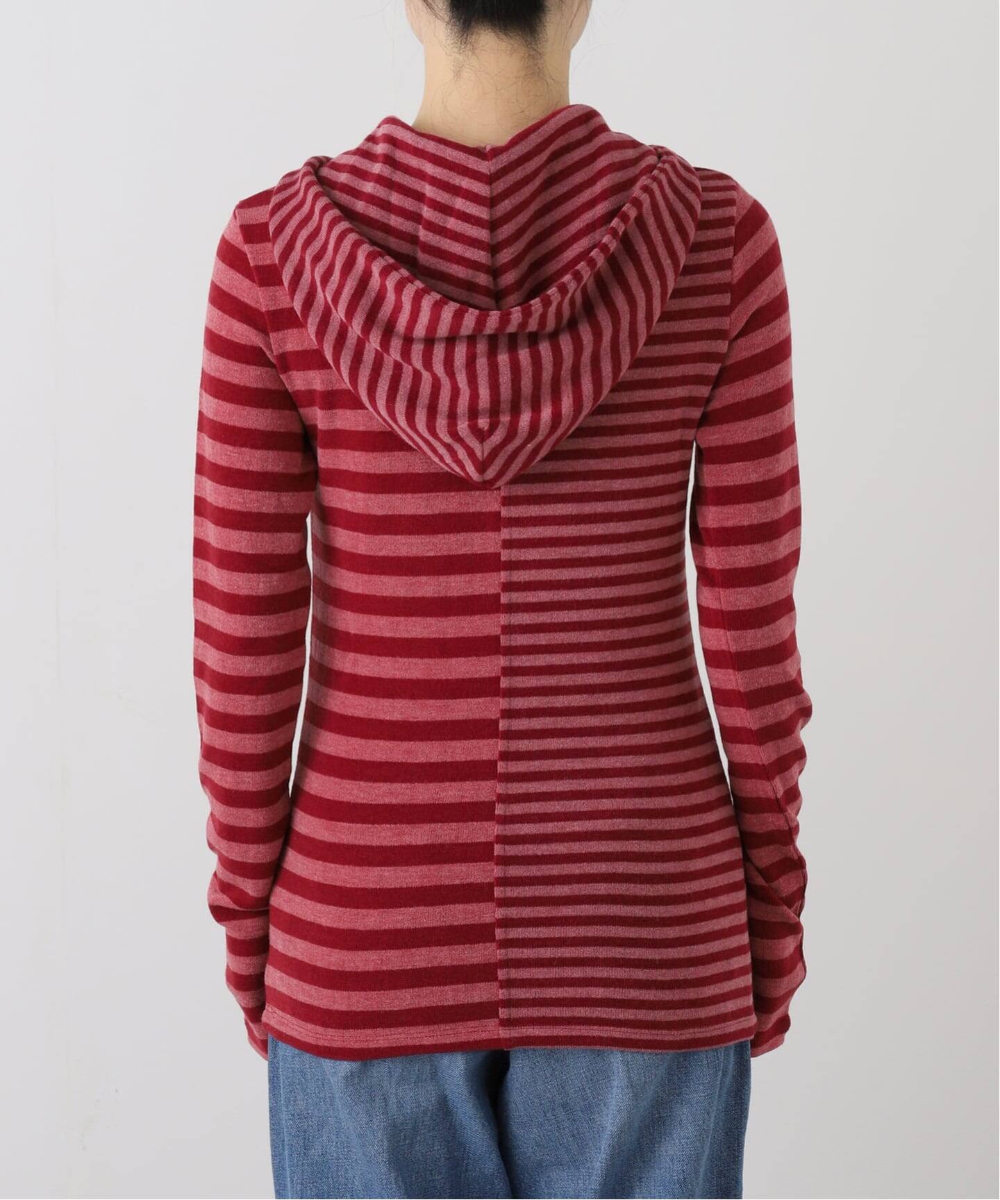 Geek Office / ギークオフィス】COYSEIO / MIXED STRIPE HOODIE