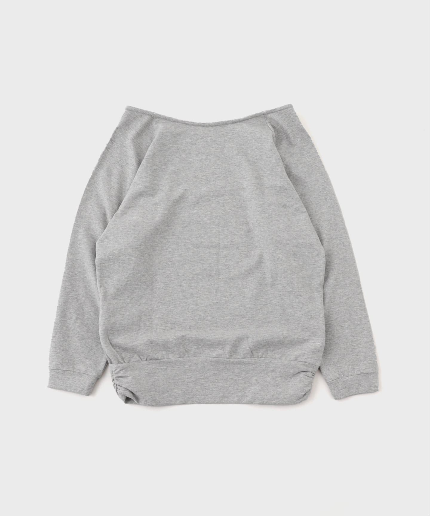 トレーナー スウェット 「Geek Office / ギークオフィス」JUST / ジャスト ZIPPER BOAT NECK SWEATSHIRT Geek Office / ギークオフィス】JUST / ジャスト ZIPPER BOAT