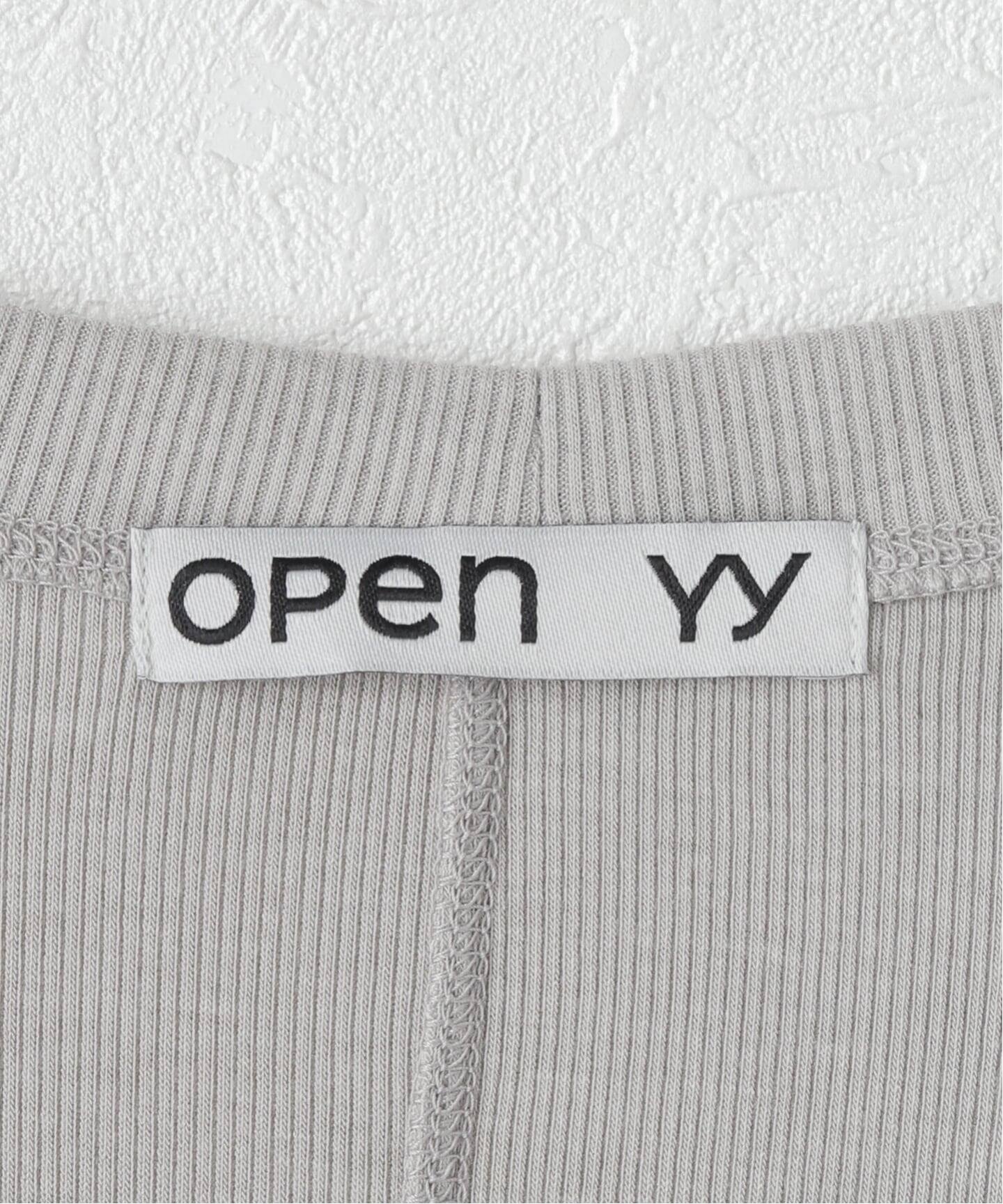 Geek Office / ギークオフィス】OPEN YY Knitted SCOOP NECK LOUNGE
