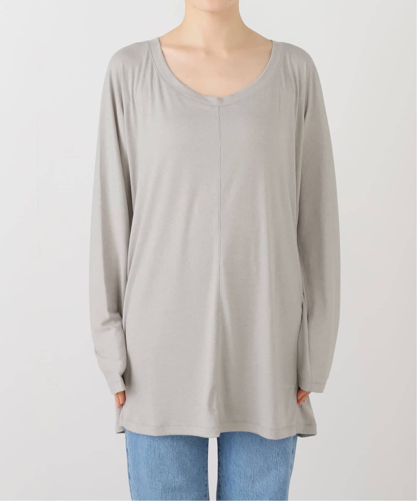 Geek Office / ギークオフィス】OPEN YY Knitted SCOOP NECK LOUNGE
