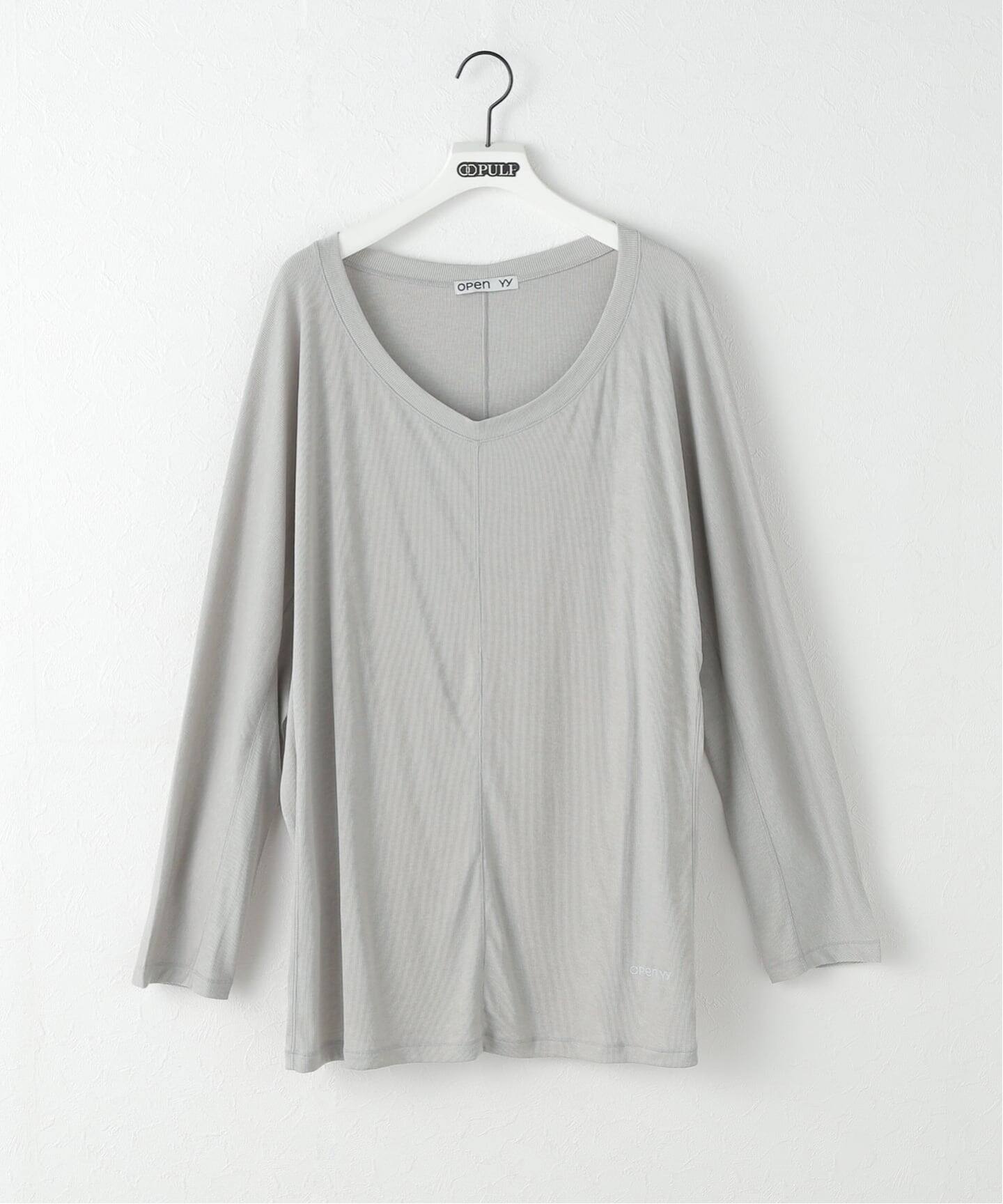【Geek Office / ギークオフィス】OPEN YY Geek Office / ギークオフィス】OPEN YY Knitted SCOOP NECK LOUNGE