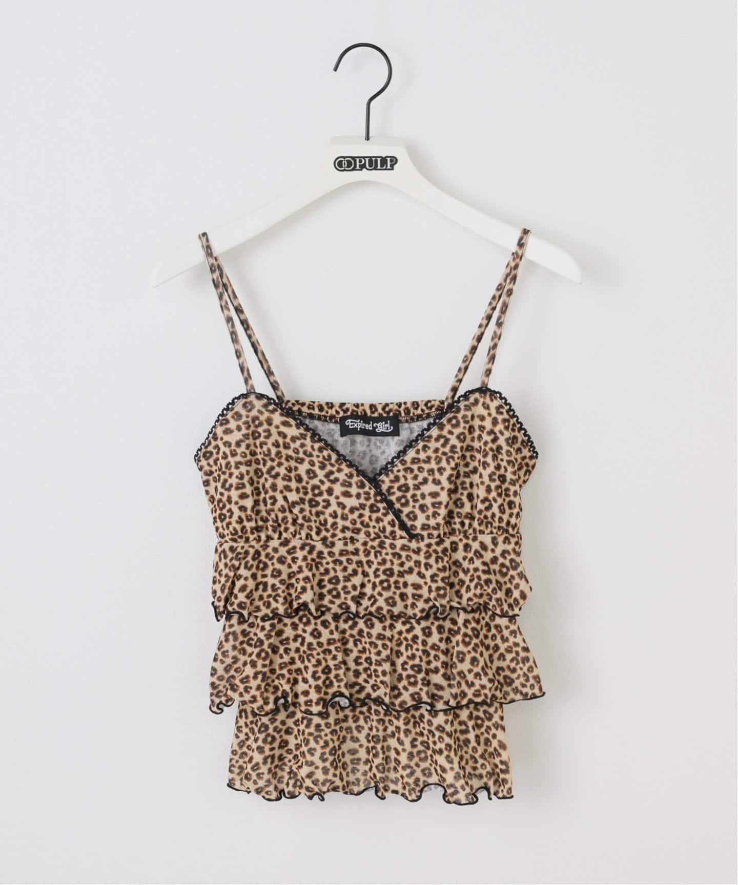 OPEN AESTHETIC キャミソール　Tops anuke(アンヌーク)Cutoff Bare Tops☆ 25春夏【62510424