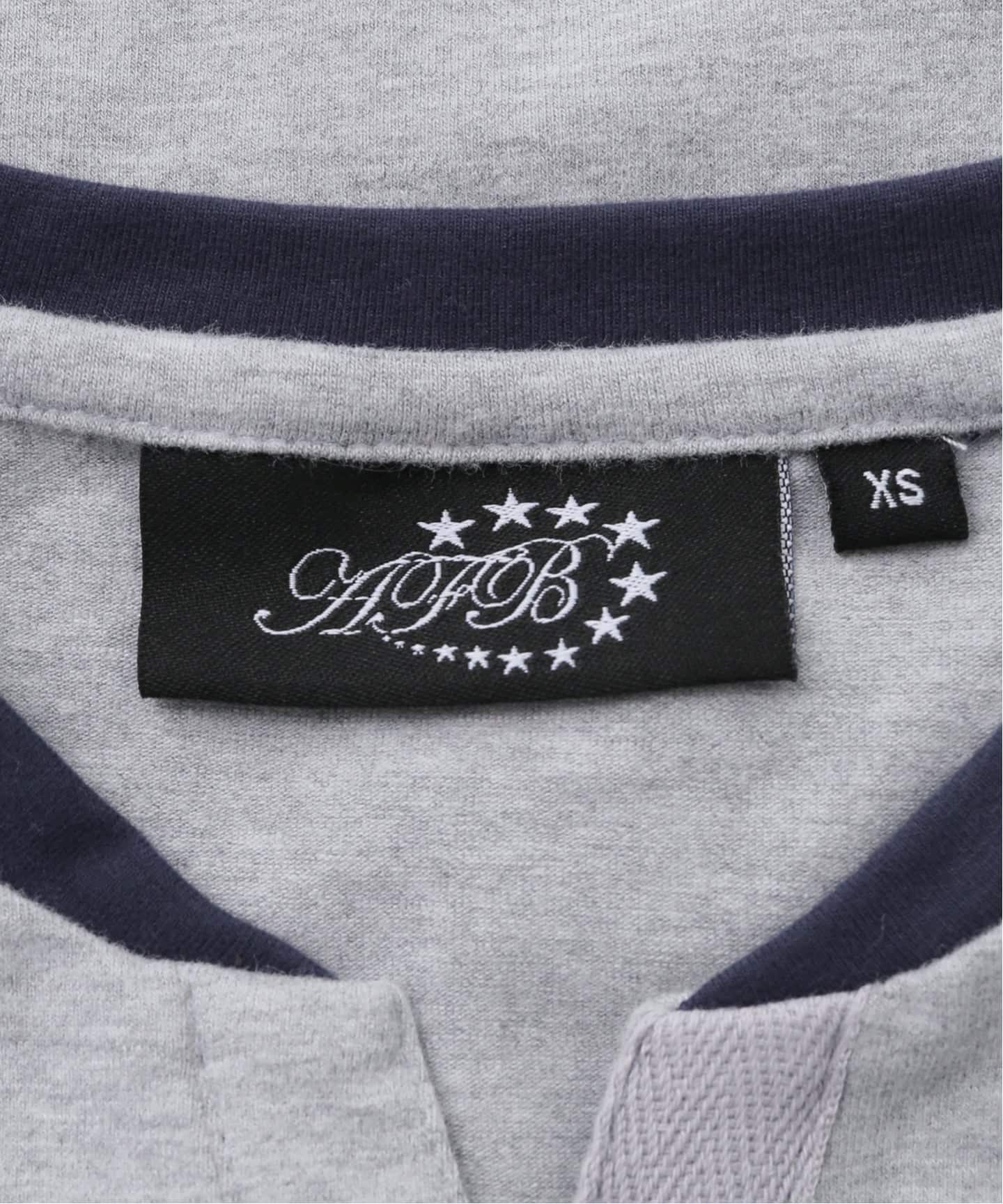 AFB RAGLAN LS TEE エーエフビー ラグラン 長袖 XS 中古・古着通販】AFB (エーエフビー) RAGLAN LS TEE グレー サイズ:M