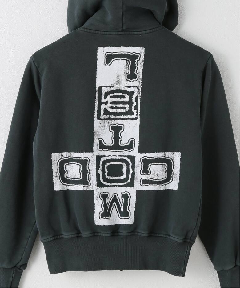 ARIES / アリーズ FADED GOD TOWN ZIP THROUGH HOODIE（パーカー 