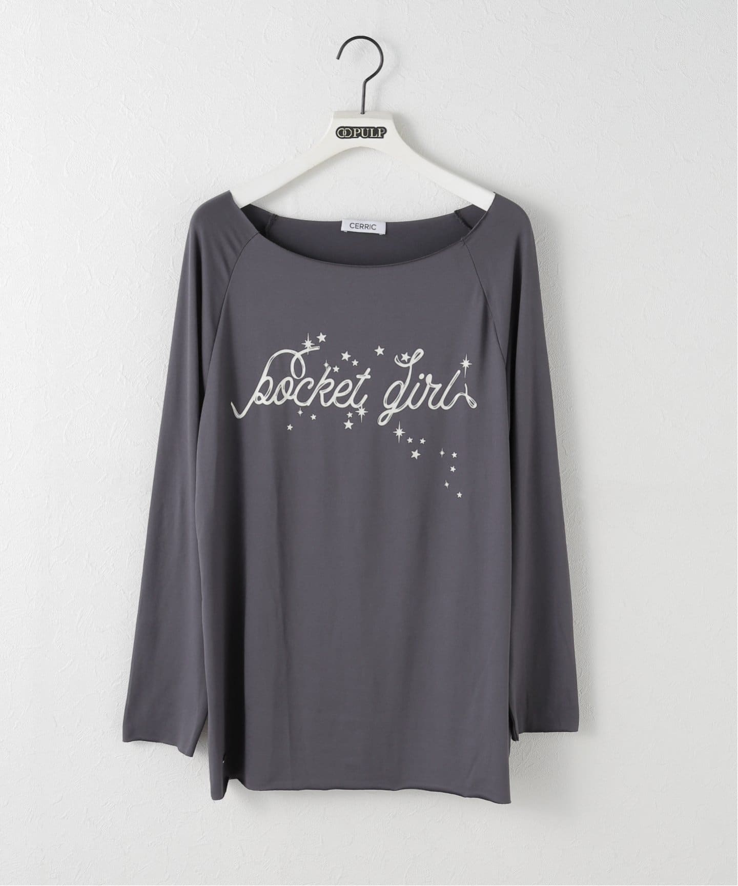 Tシャツ・カットソー CERRIC POCKET GIRL ROUND TOP 5BFM197 CERRIC POCKET GIRL ROUND TOP 5BFM197 (CERRIC/Tシャツ
