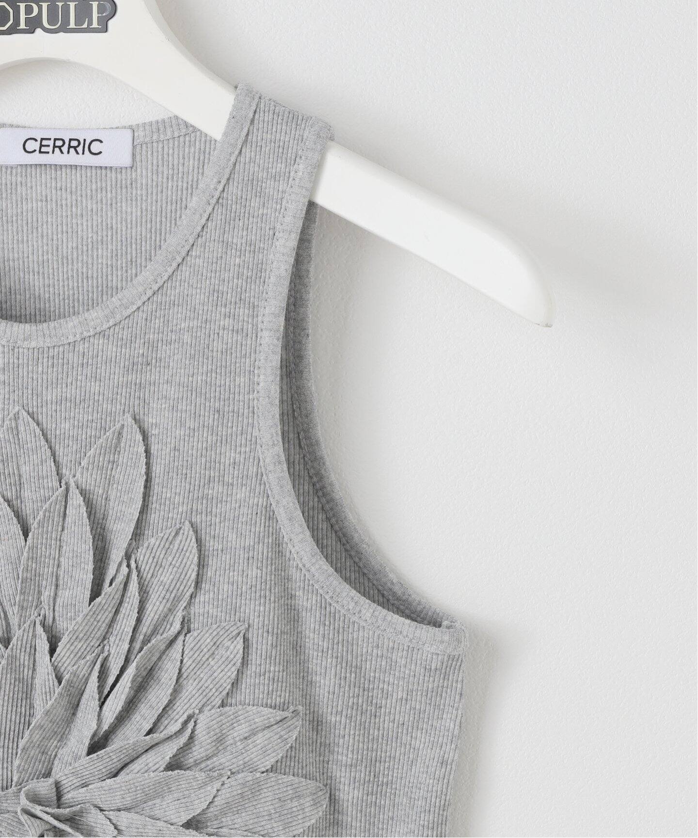 CERRIC ホワイト リボンタンクトップ CERRIC タンクトップ | PICKYOU PRO