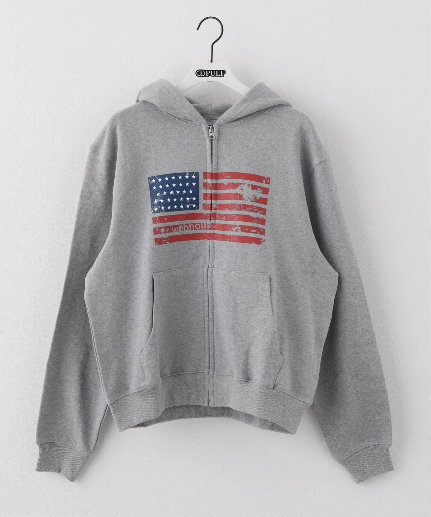 Geek Office / ギークオフィス】WEBHOUSE / Web USA Hoodie Zip-up 