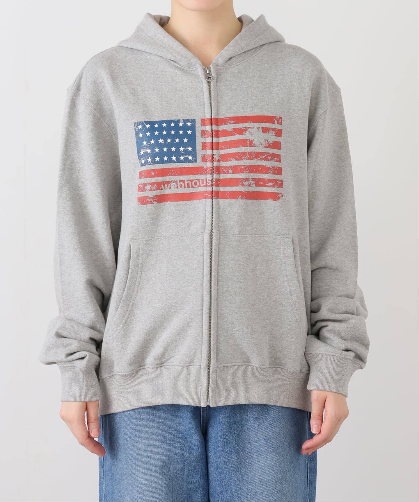 Geek Office / ギークオフィス】WEBHOUSE / Web USA Hoodie Zip-up 