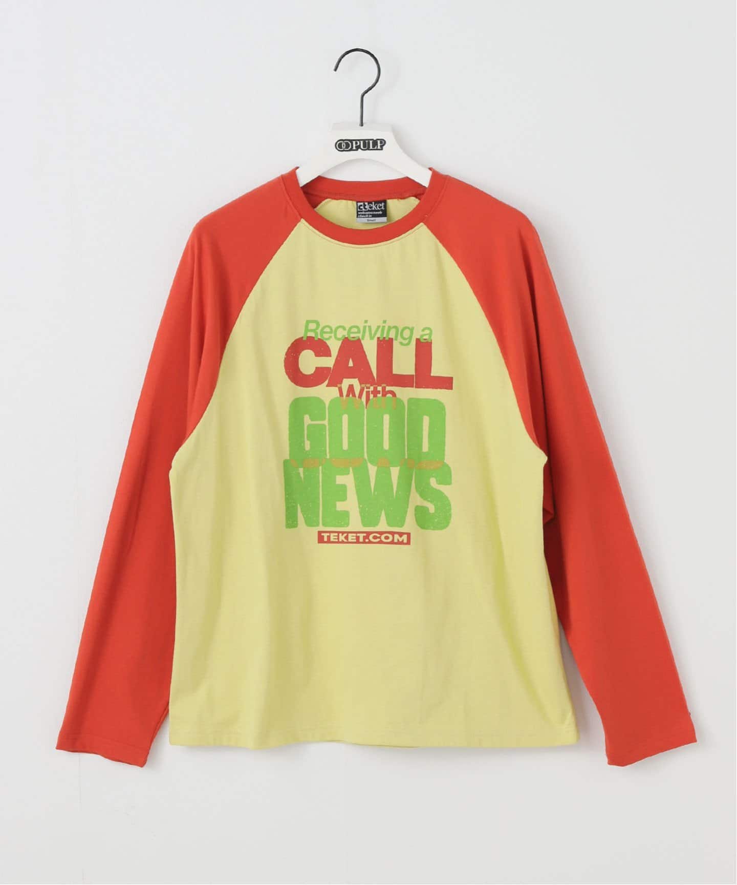 [teket] Good Deed Cutting Line Tee ★大人気★ teket] / ☆ 25SS Good Deed Cutting Line Tee / Navy (teket/T