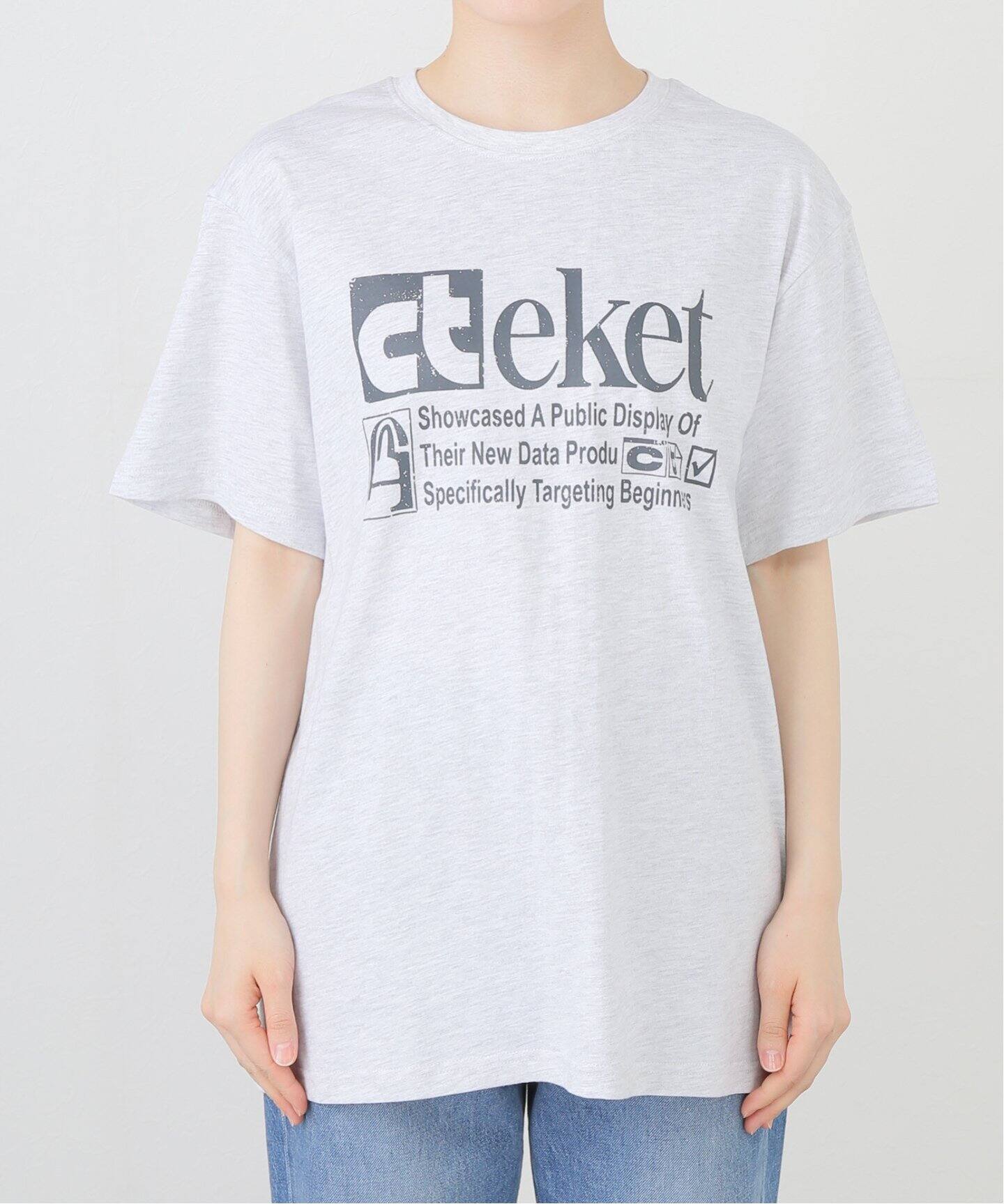 [teket] Plan Tee ★大人気★ Geek Office / ギークオフィス】TEKET / テケット Plan Tee（T