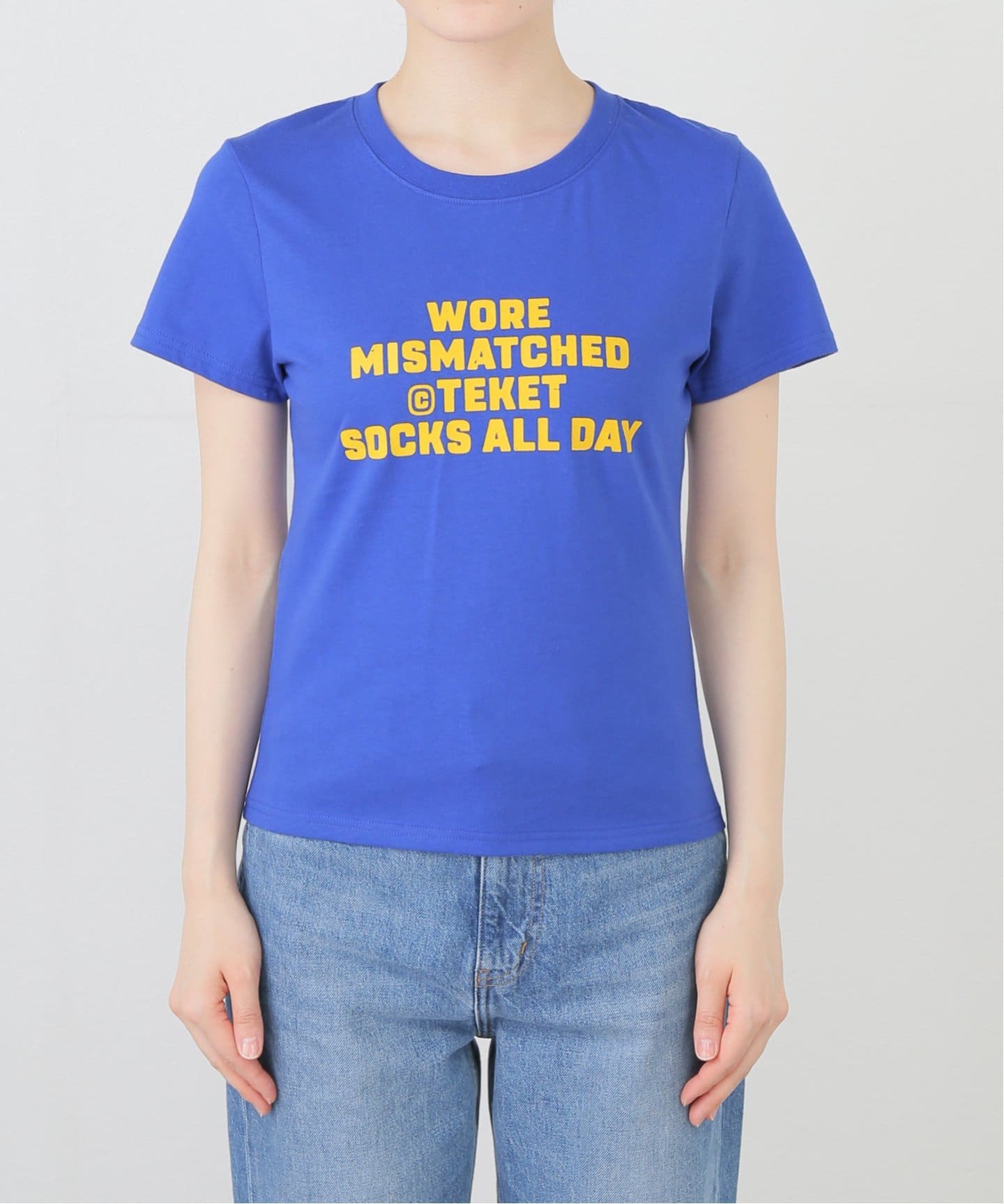 [Teket] Mismatch Tee /追跡付 Geek Office / ギークオフィス】TEKET / テケット Mismatch Tee