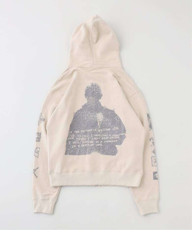 Wave of Sand / ウェーブ オブ サンド CL PRINT ZIP UP HOODIE