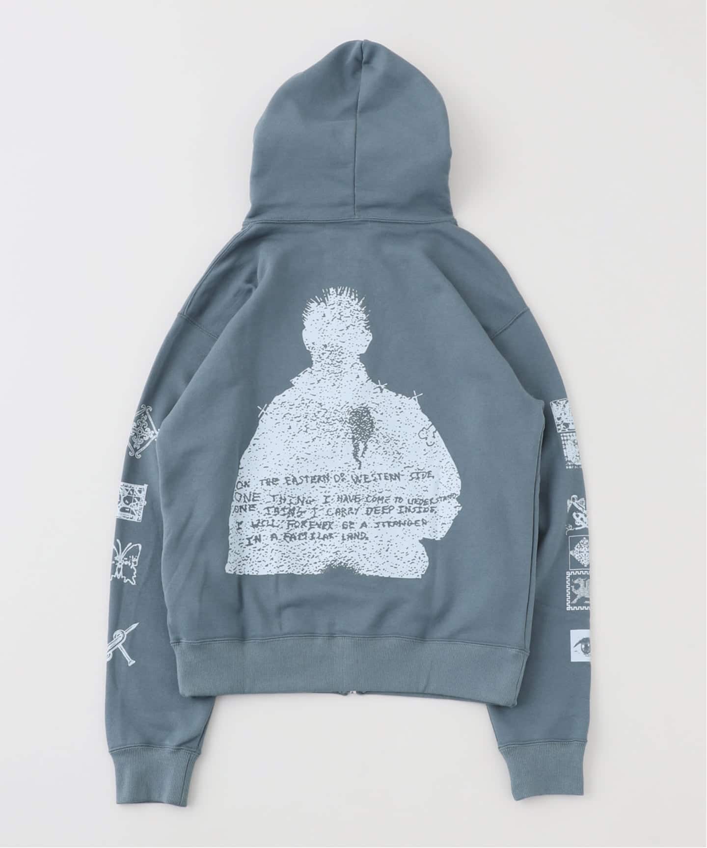 Wave of Sand / ウェーブ オブ サンド CL PRINT ZIP UP HOODIE