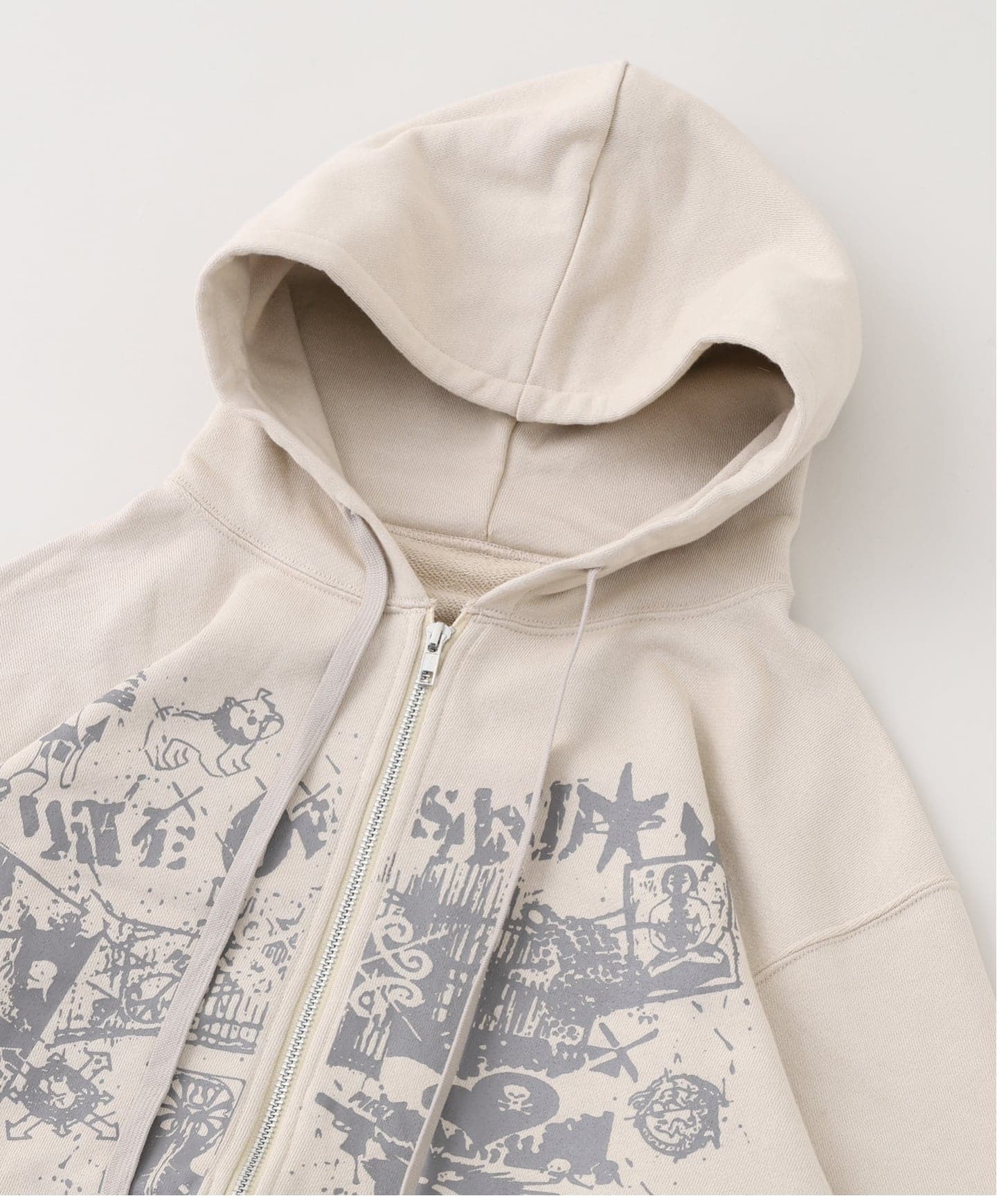 Wave of Sand / ウェーブ オブ サンド CL PRINT ZIP UP HOODIE