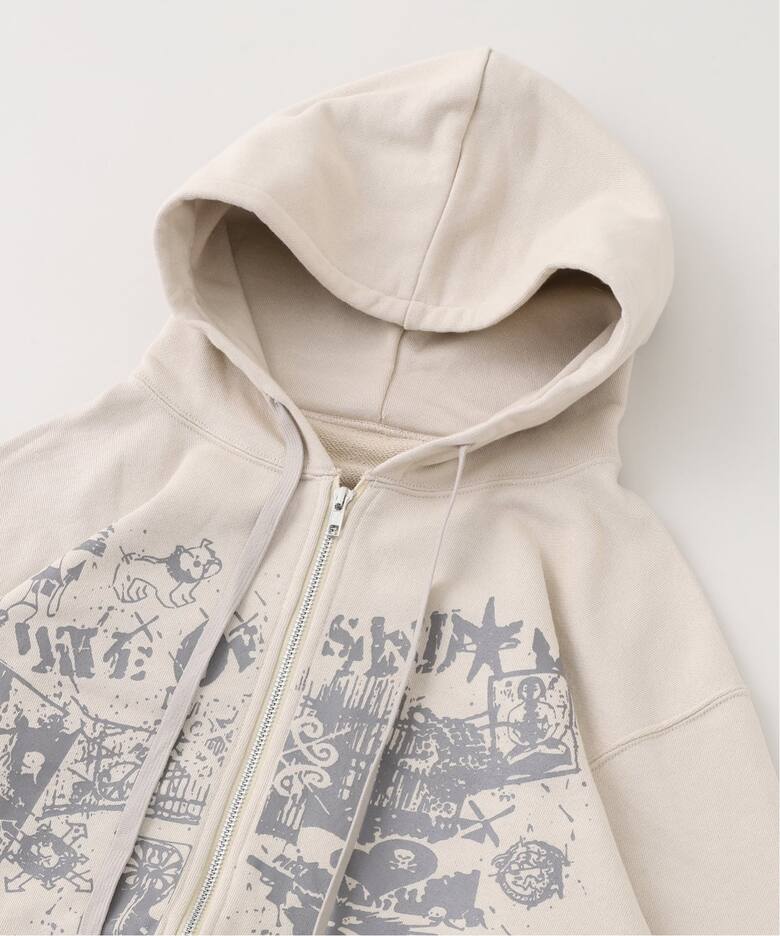 Wave of Sand / ウェーブ オブ サンド CL PRINT ZIP UP HOODIE