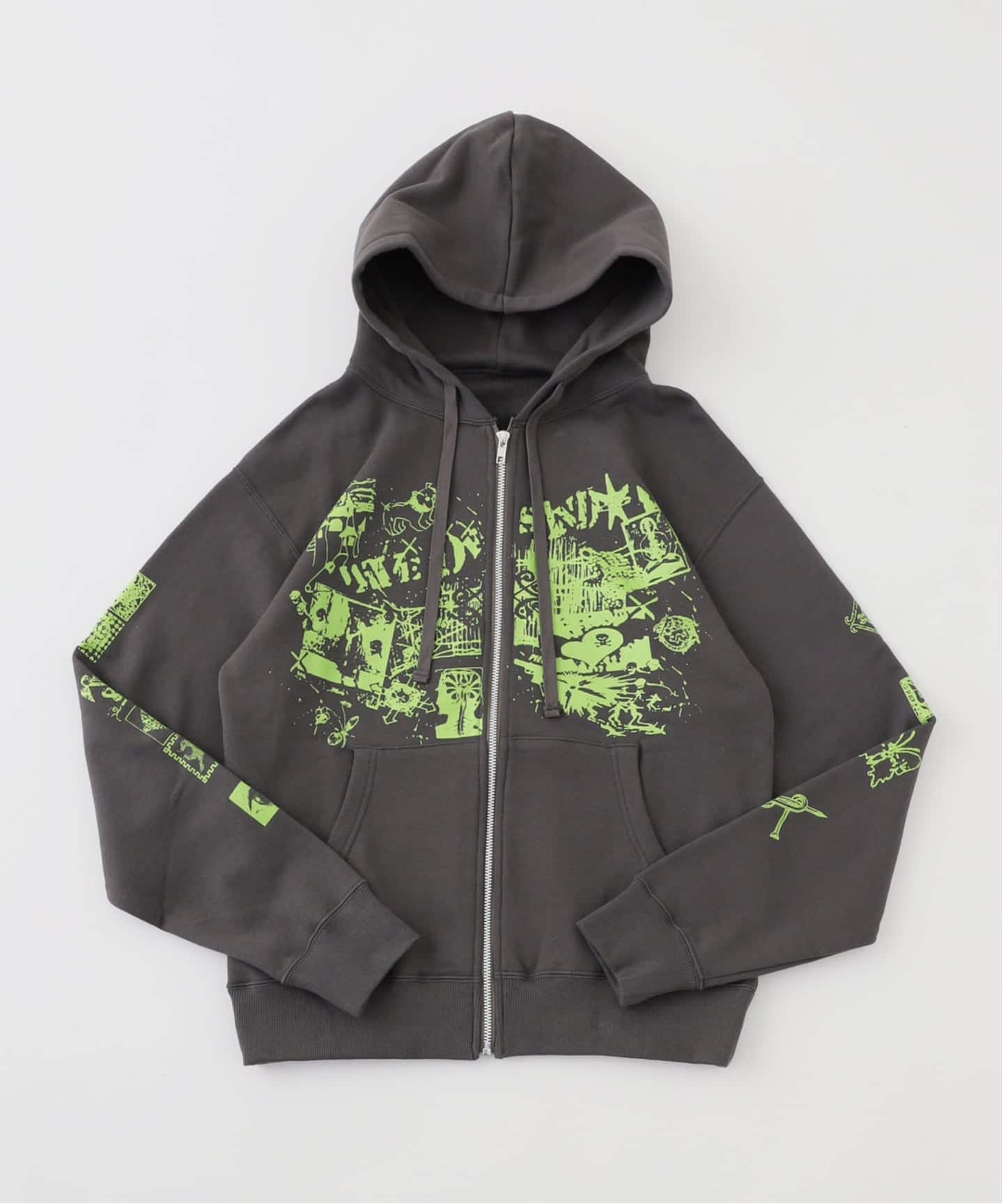 Wave of Sand / ウェーブ オブ サンド CL PRINT ZIP UP HOODIE