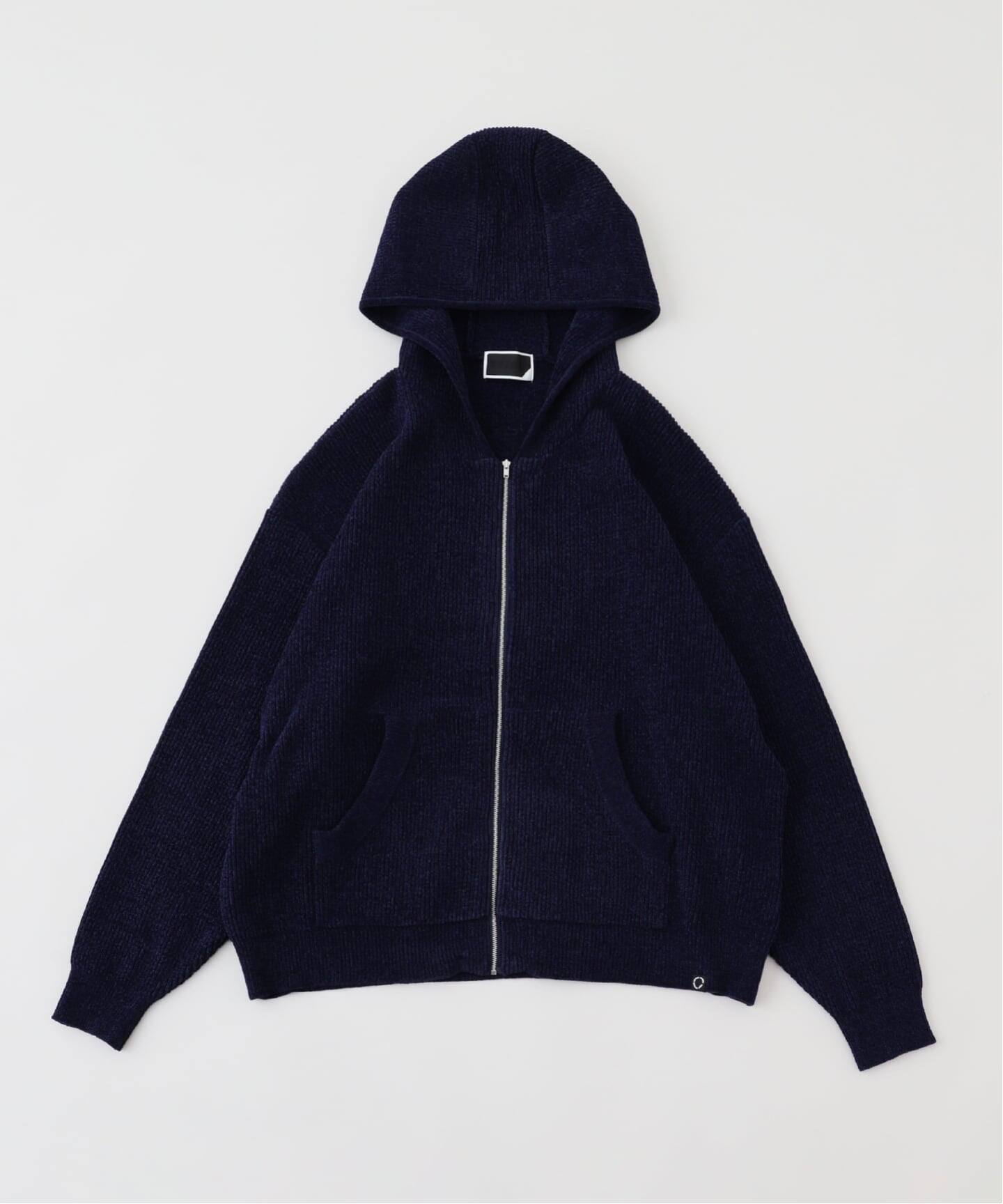 PHINGERIN / フィンガリン CORDY KNIT ZIP HOODIE（パーカー