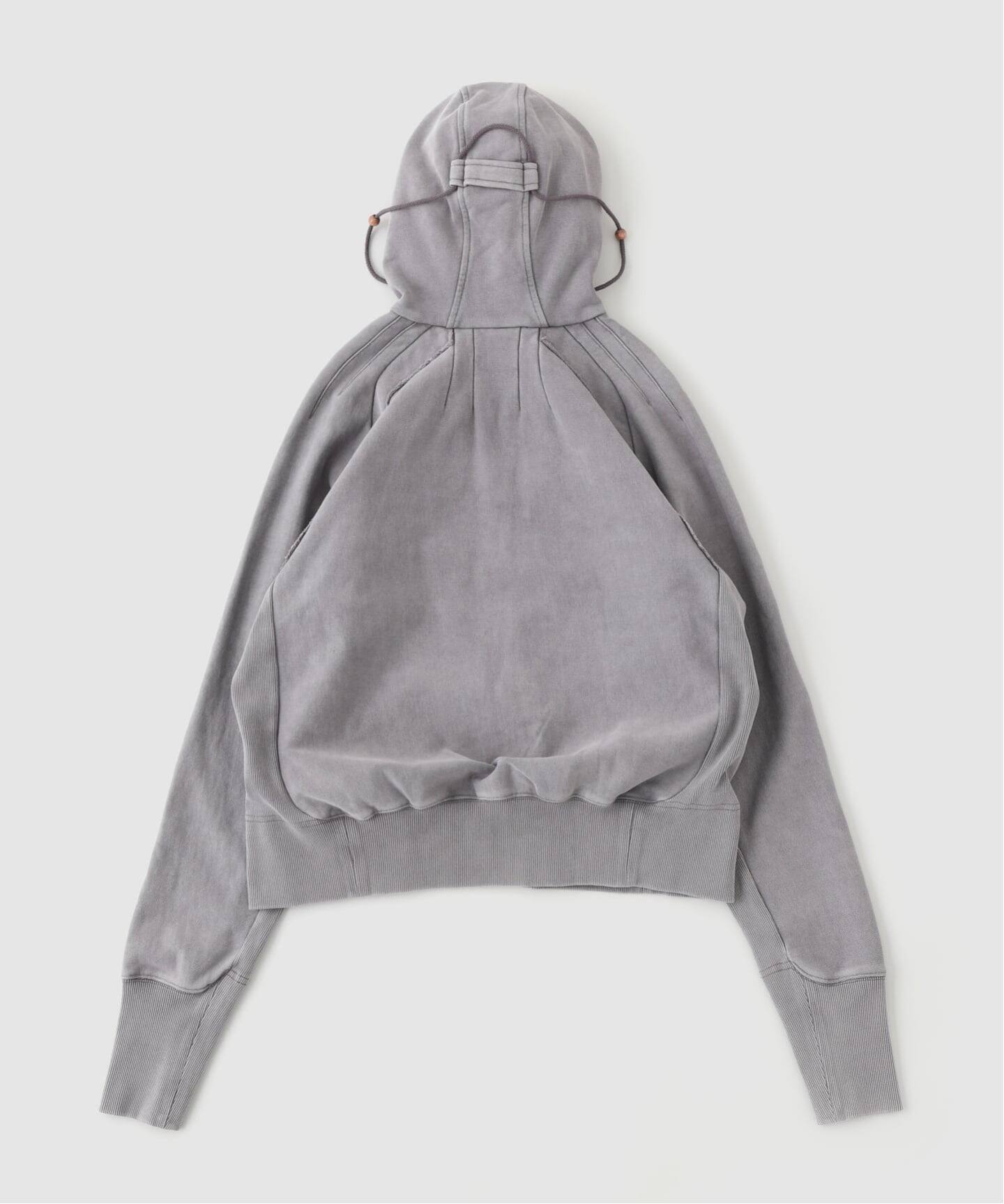 JIAN YE（ジェンイェ）の鬼 HOODIE（BLUE × BLUE） IMG_05472_4100x.jpg?v=1759575218