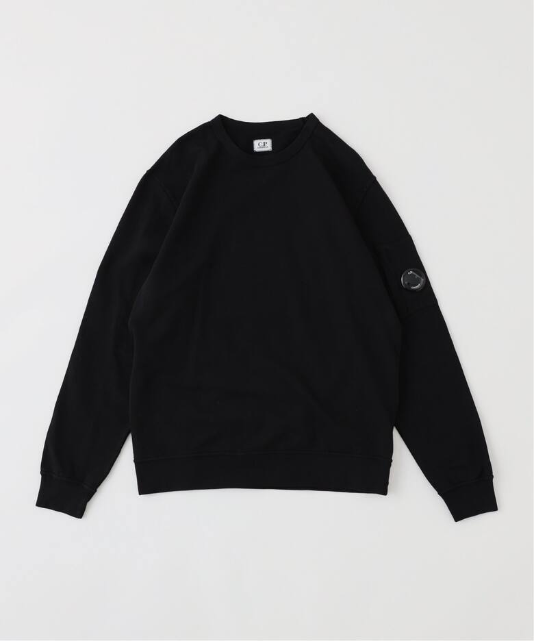 C.P. Company】ライト フリース クルーネック スウェット シャツ 