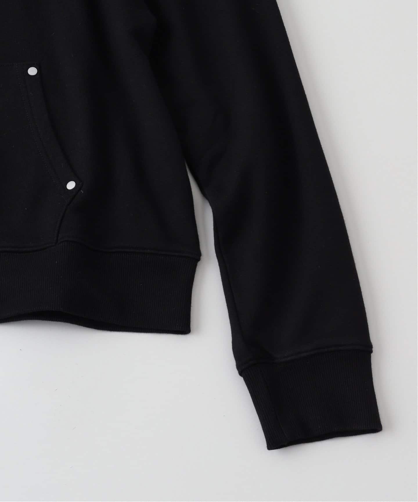 AFB エーエフビー STAR ZIP HOODIE パーカー　 黒　M AFB / エーエフビー STAR ZIP HOODIE（パーカー）｜BAYCREW'S