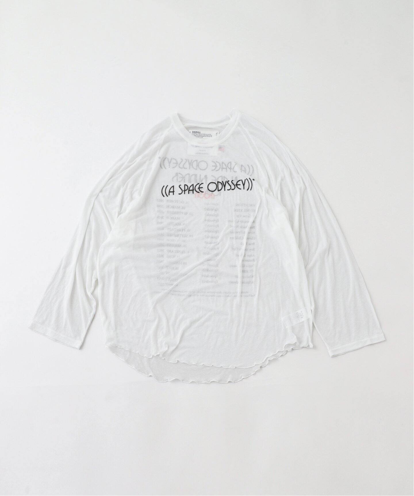 DAIRIKU / ダイリク】Skelton Tour Tee（Tシャツ／カットソー 