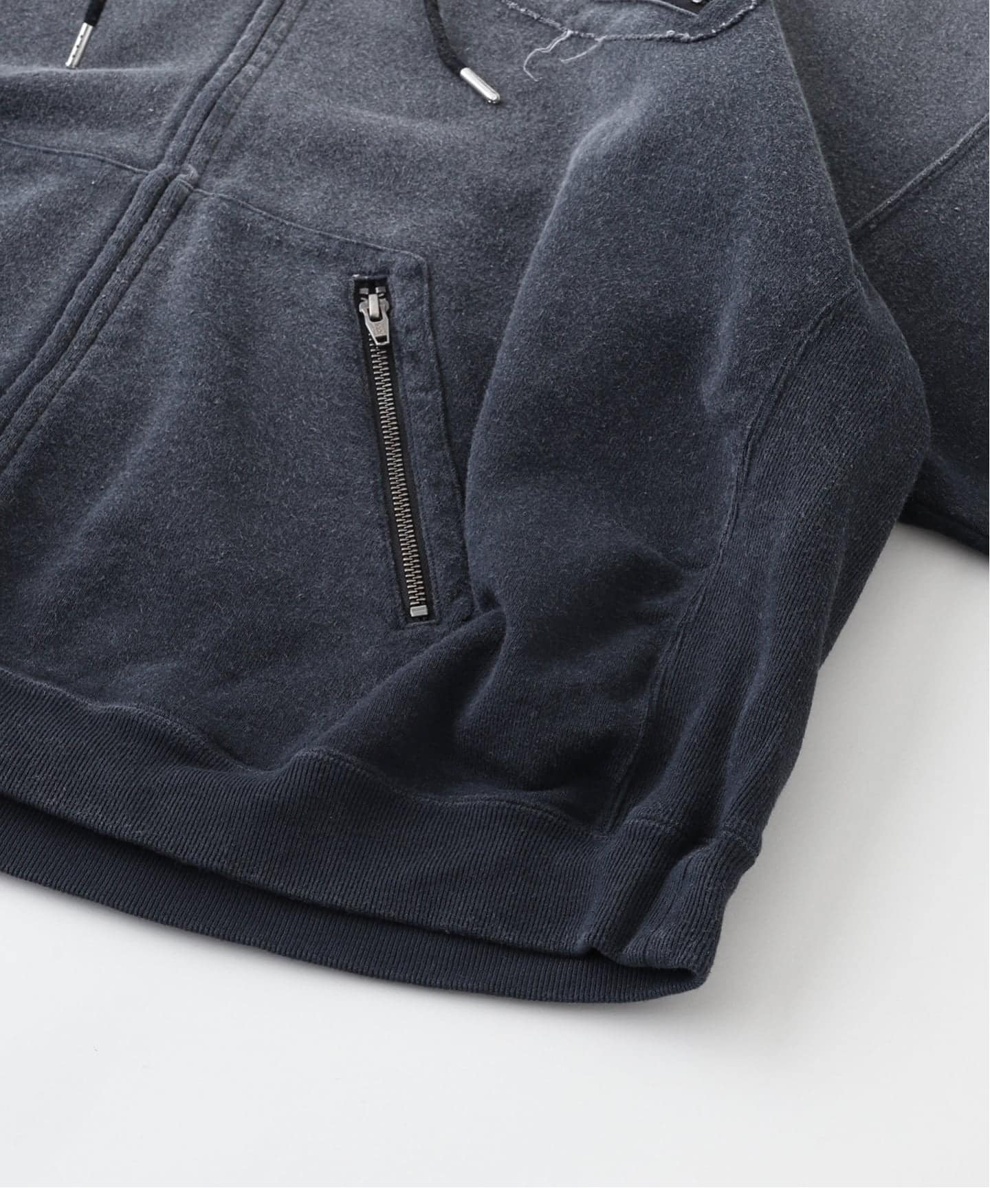 DAIRIKU / ダイリク 5-Zip Vintage Dyed Hoodie（パーカー