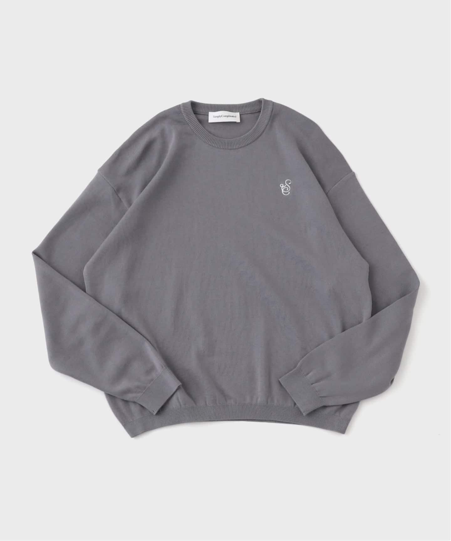 SimplyComplicated/シンプリーコンプリケイテッド SCRIPT KNIT L