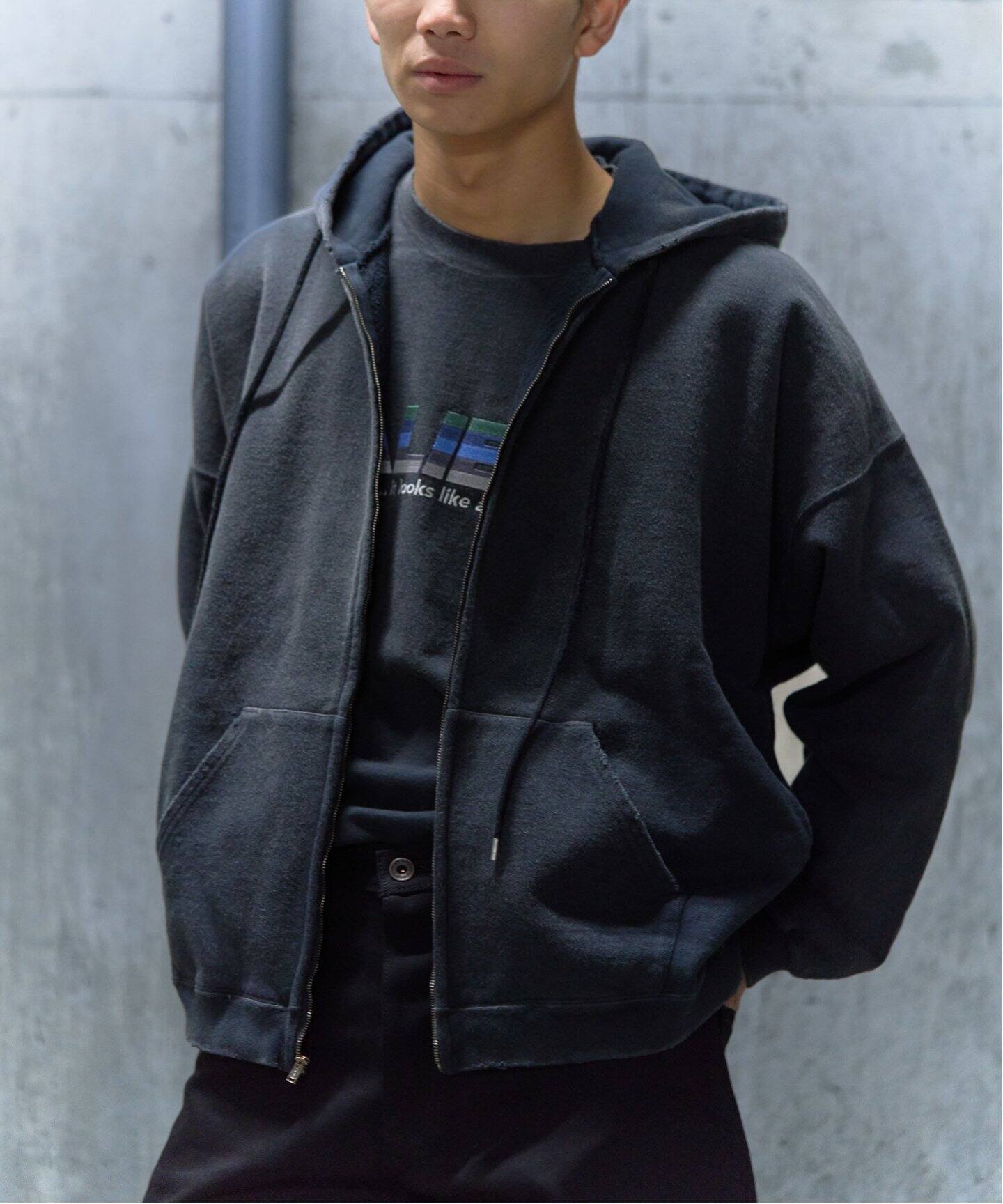 ダイリク　dairiku ダメージ加工ウォータプルーフパーカー DAIRIKU / ダイリク EX Water-Proof Vintage Hoodie（パーカー