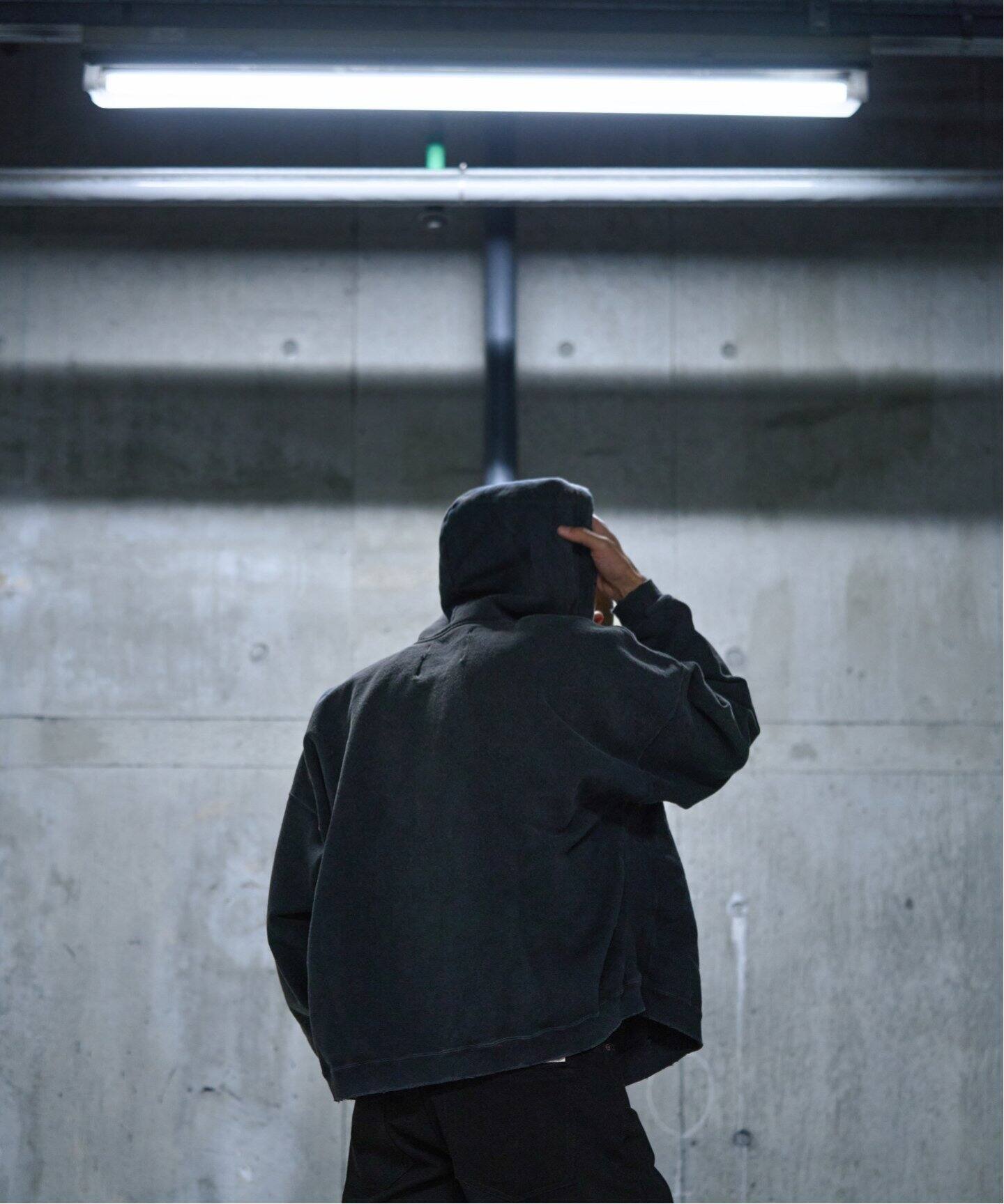 【DAIRIKU】パーカー　フーディ　ブラック DAIRIKU（ダイリク） パーカー EX Water-Proof Vintage Hoodie メンズ