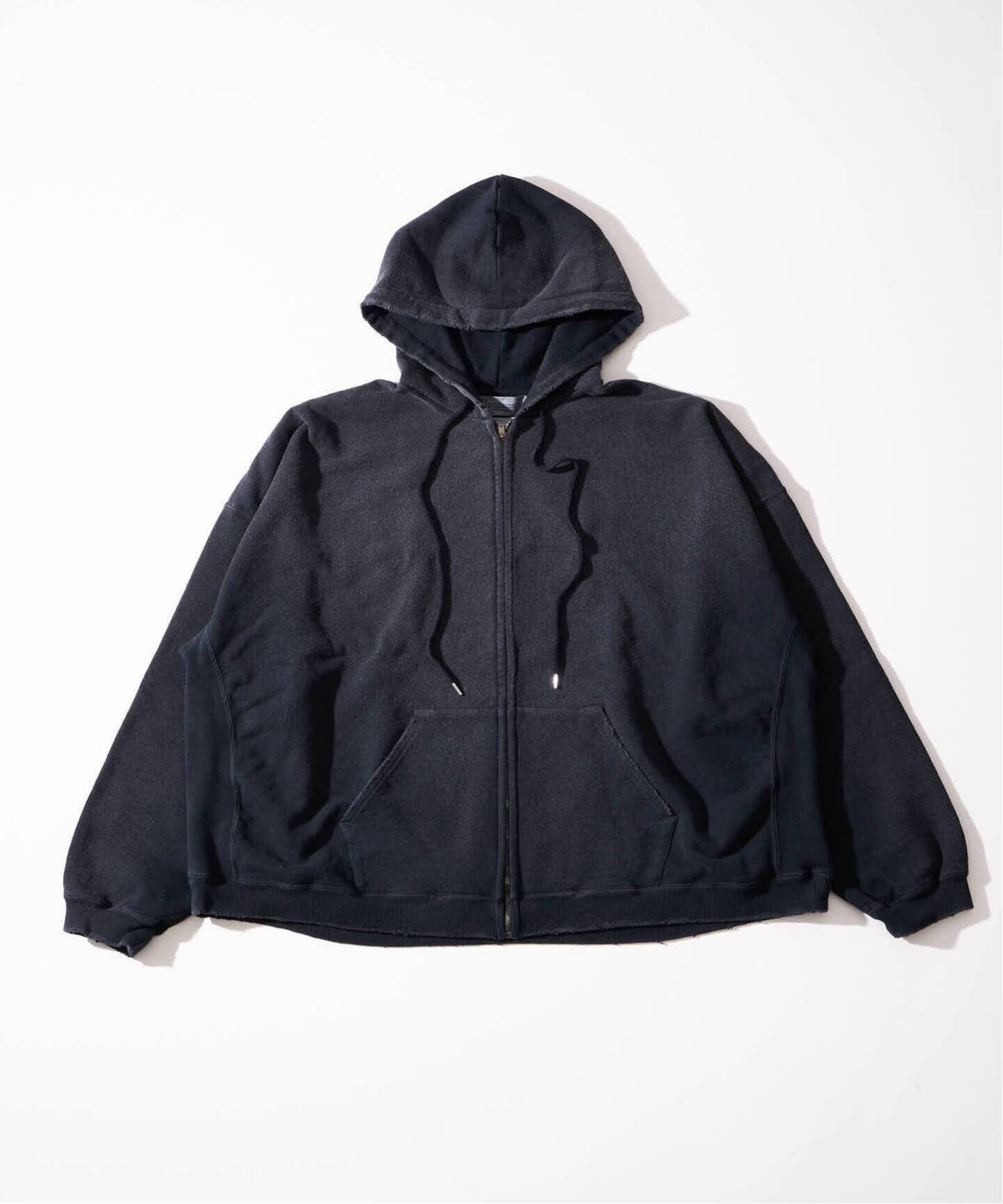 ダイリクDAIRIKU パーカー \"END ROLL\"washed hoodie ダイリクDAIRIKU 
