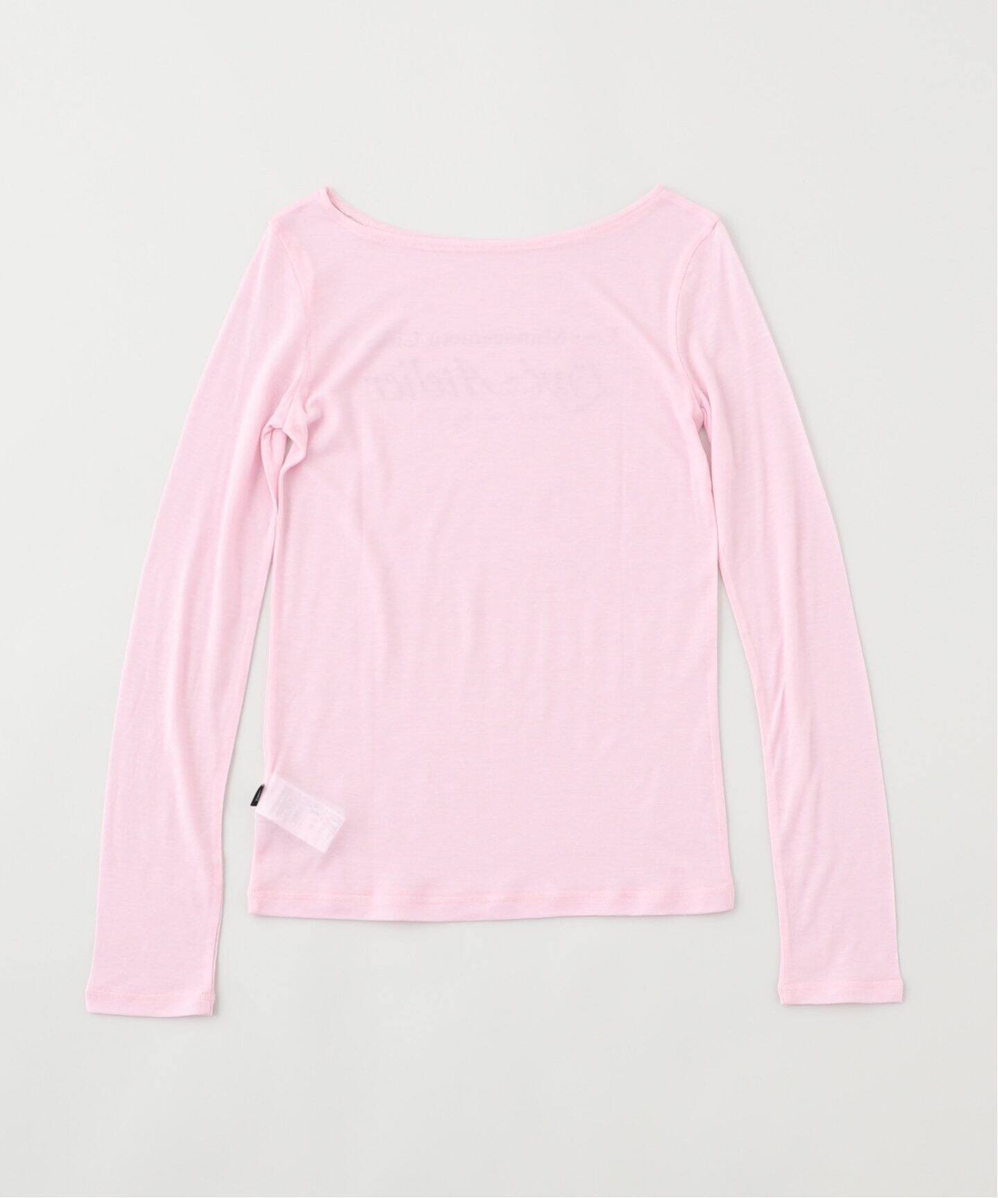 ★LMC★ WM LMC ATELIER SHEER LONG SLV TEE pink 0LM45SLS801PN LMC / エルエムシー WM LMC ATELIER SHEER LONG SLV TEE(T