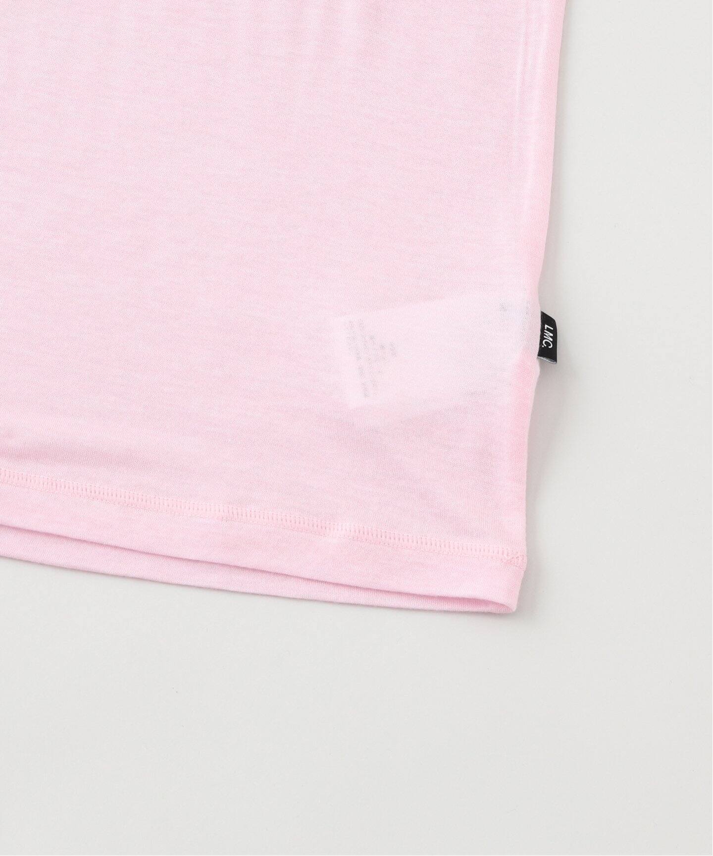 ★ LMC★ WM LMC ATELIER SHEER LONG SLV TEE pink 0LM45SLS801 LMC / エルエムシー WM LMC ATELIER SHEER LONG SLV TEE（T