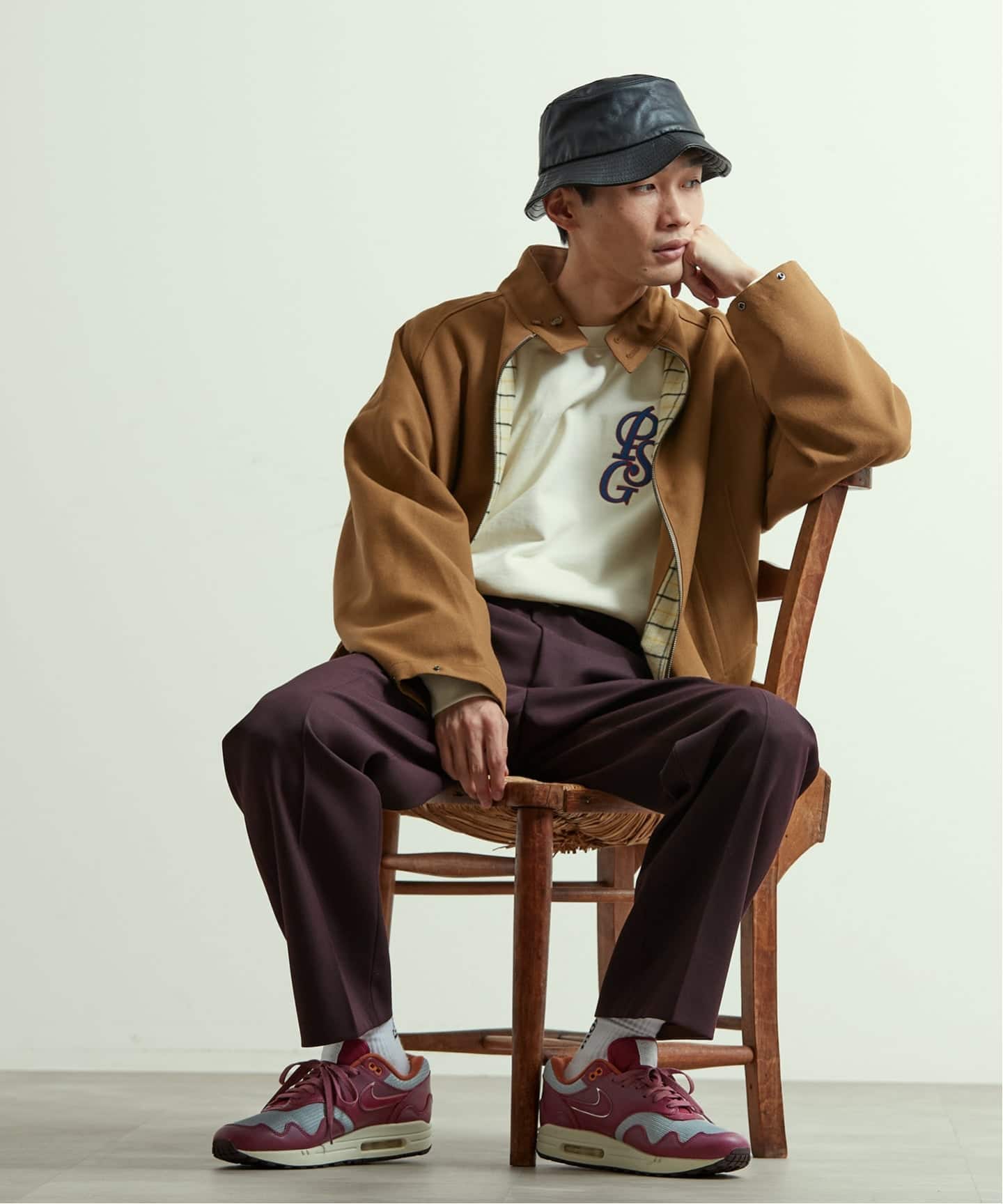 PSG JP ITALIC LOGO SWEAT（スウェット）｜Paris Saint-Germain（パリ