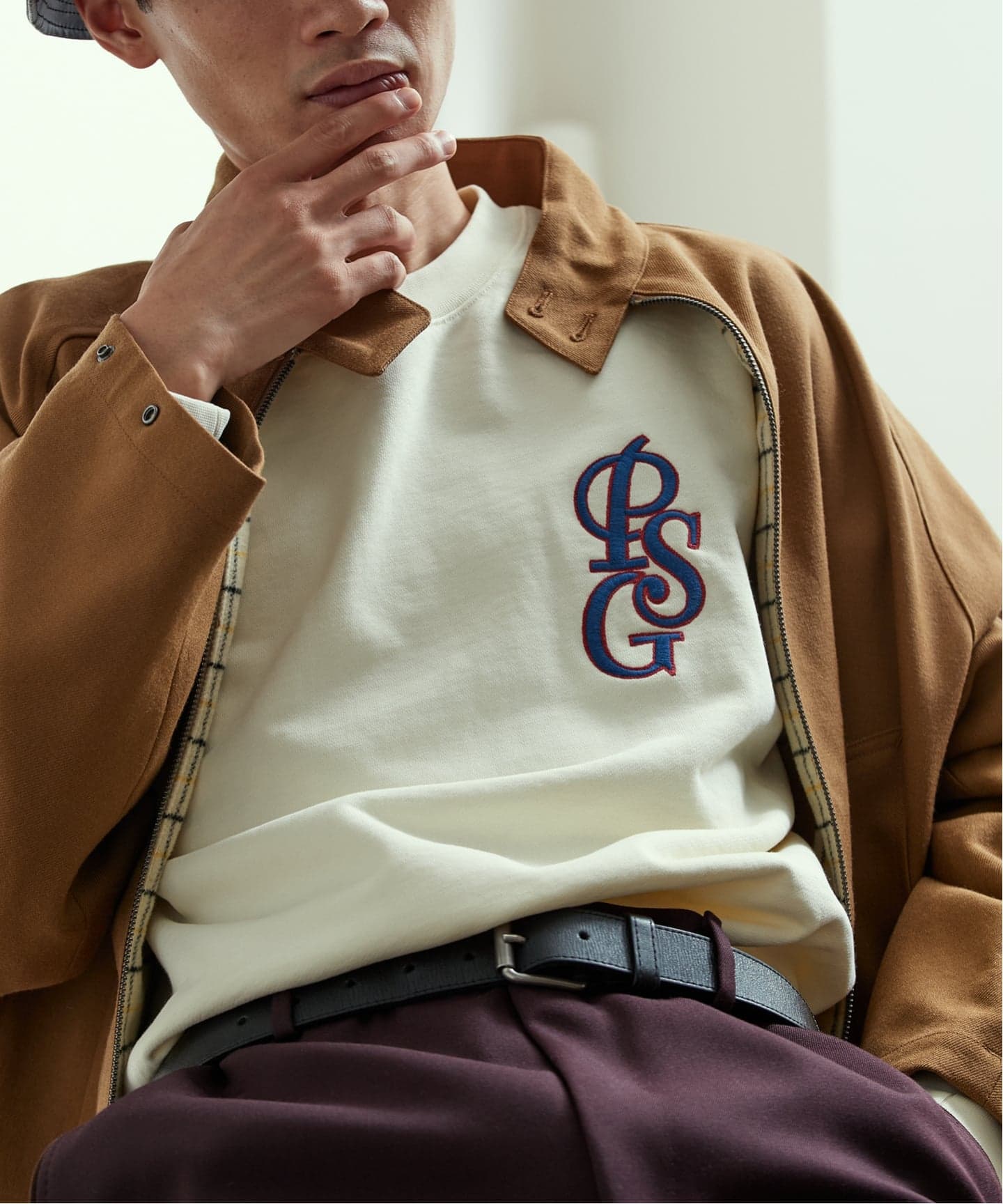 PSG JP ITALIC LOGO SWEAT（スウェット）｜Paris Saint-Germain（パリ