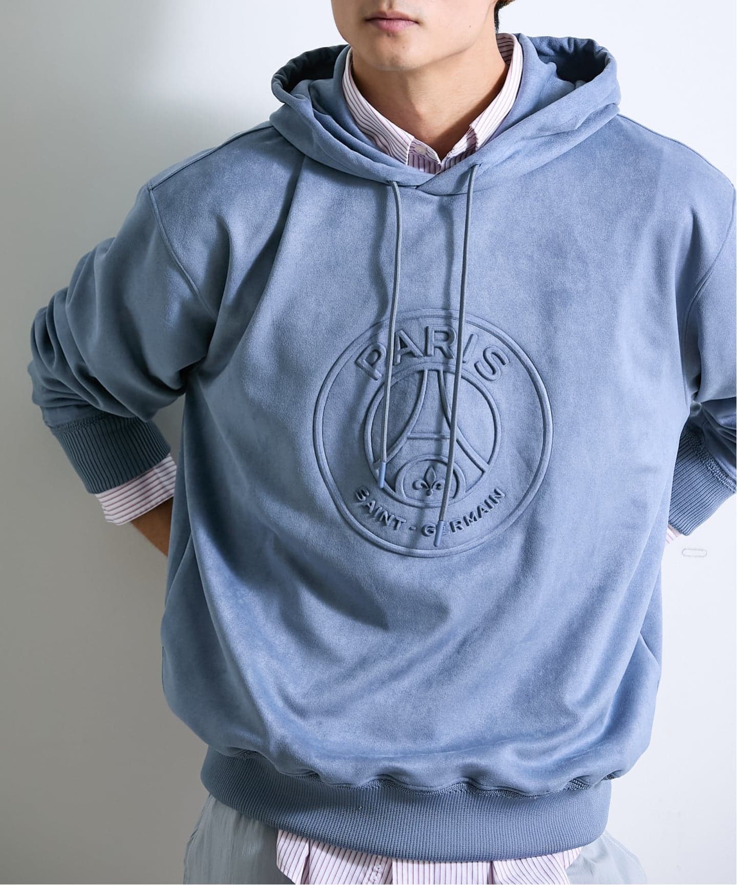 パリ・サンジェルマン　ニットパーカー パーカー 「Paris Saint-Germain/パリサンジェルマン」ロゴスウェット
