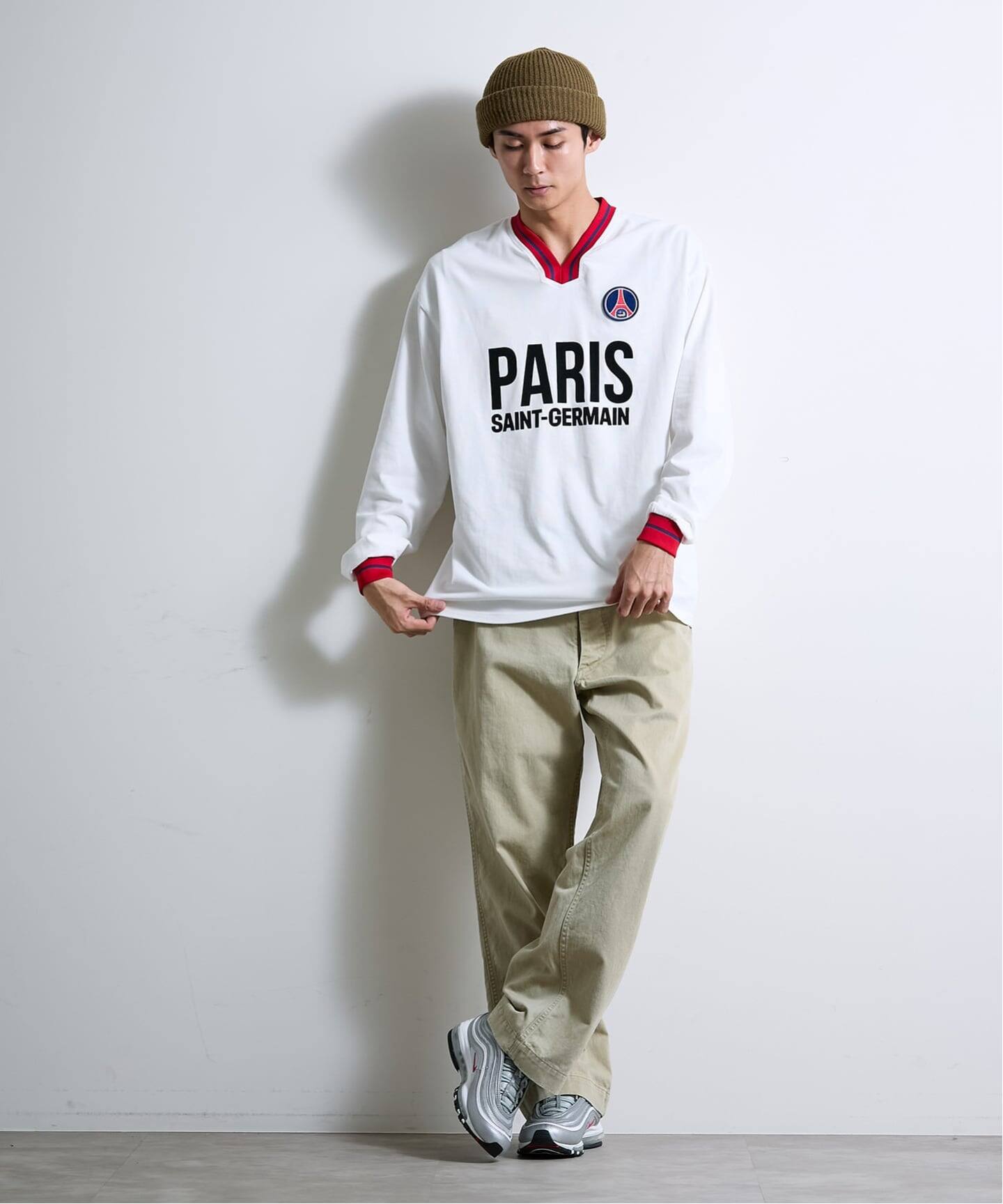 Paris Saint-Germain / パリ・サン＝ジェルマン】 JP RETRO L/S（T