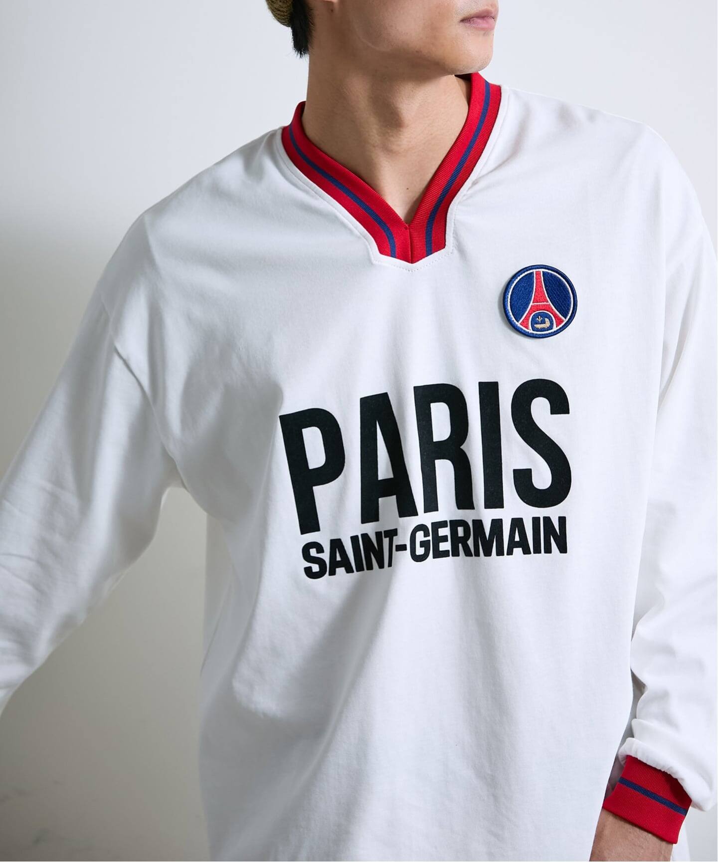 Paris Saint-Germain / パリ・サン＝ジェルマン】 JP RETRO L/S（T