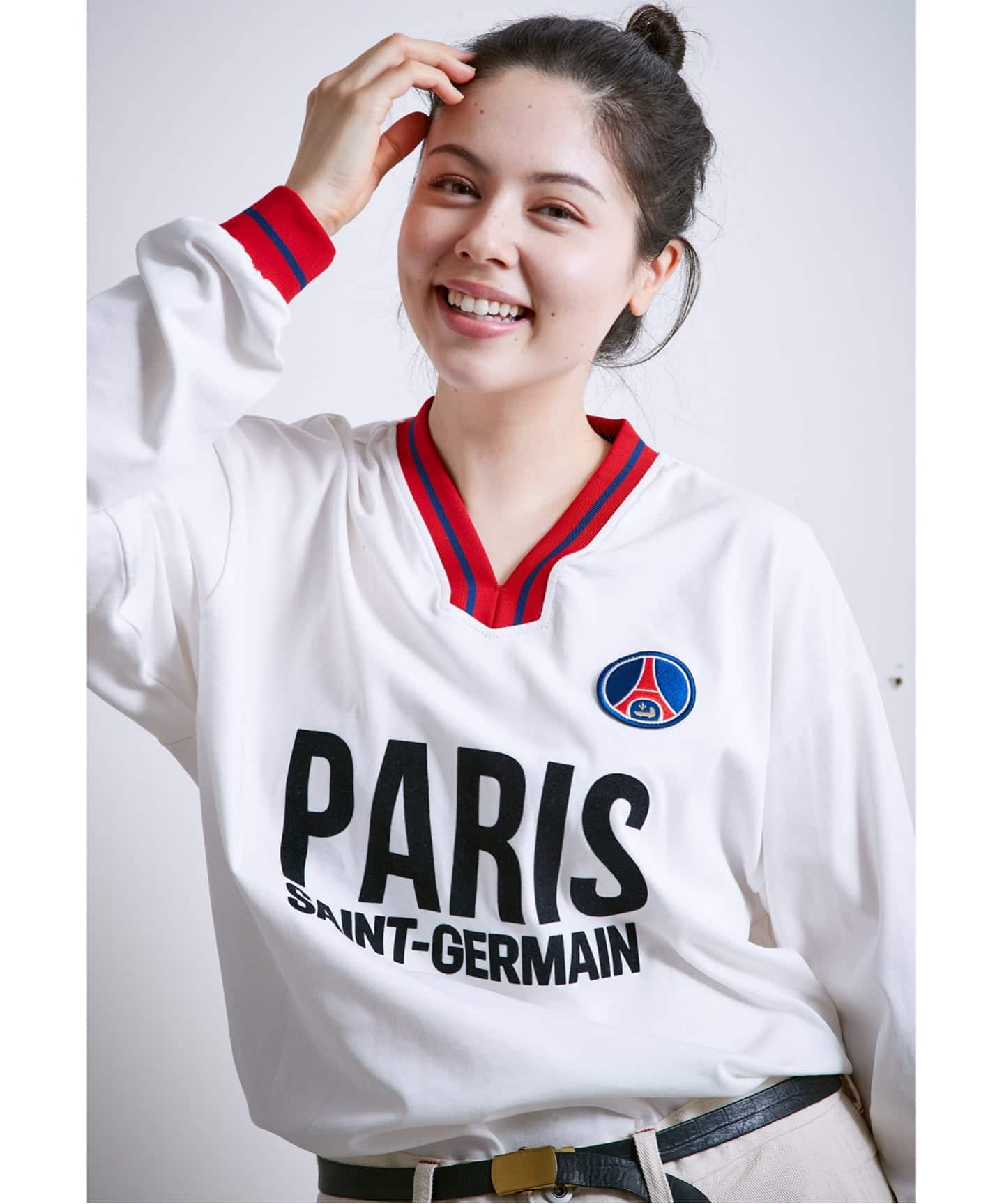 Paris Saint-Germain / パリ・サン＝ジェルマン】 JP RETRO L/S（T