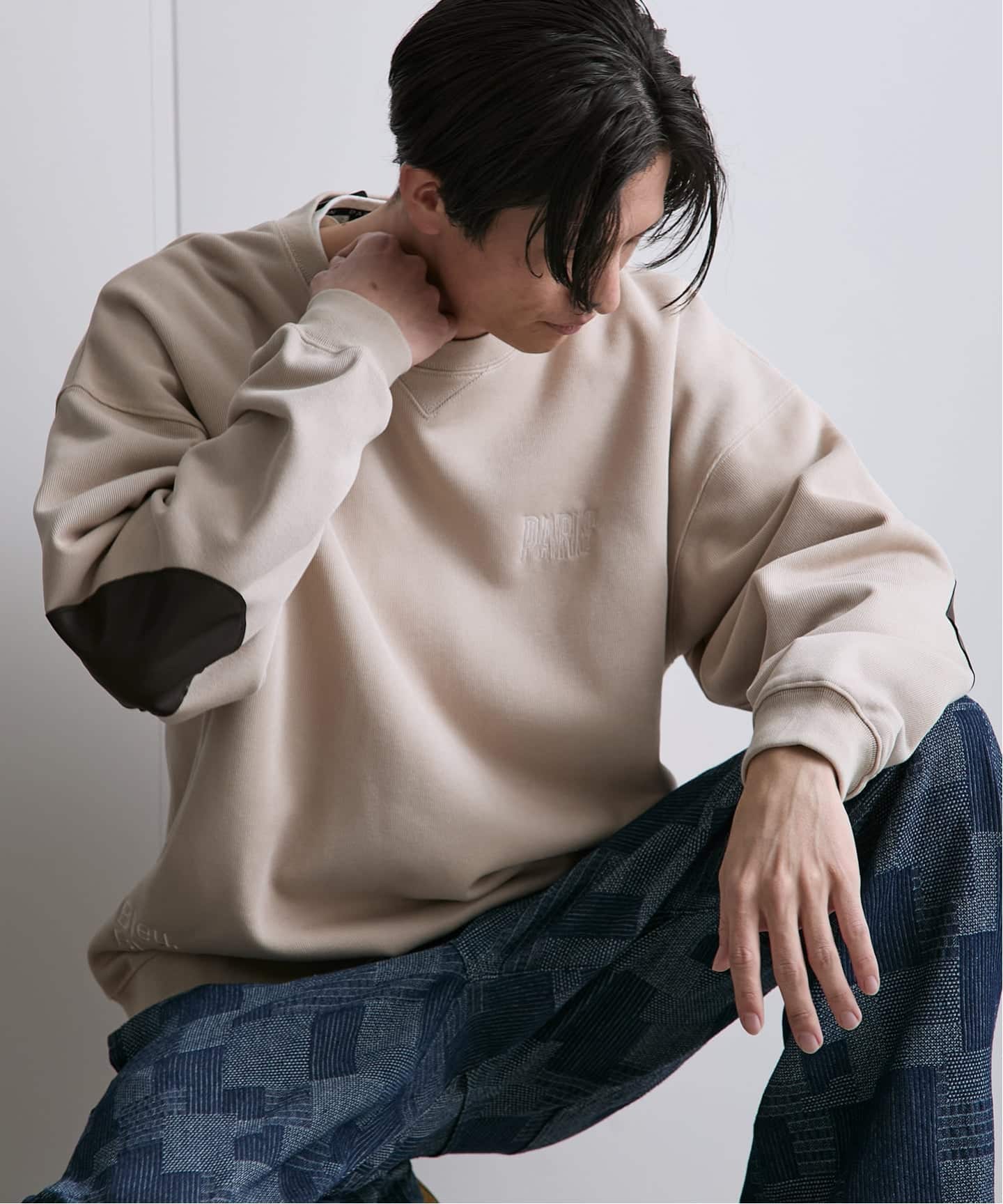 Paris Saint-Germain / パリ・サン＝ジェルマン】 JP Knit-Like Script