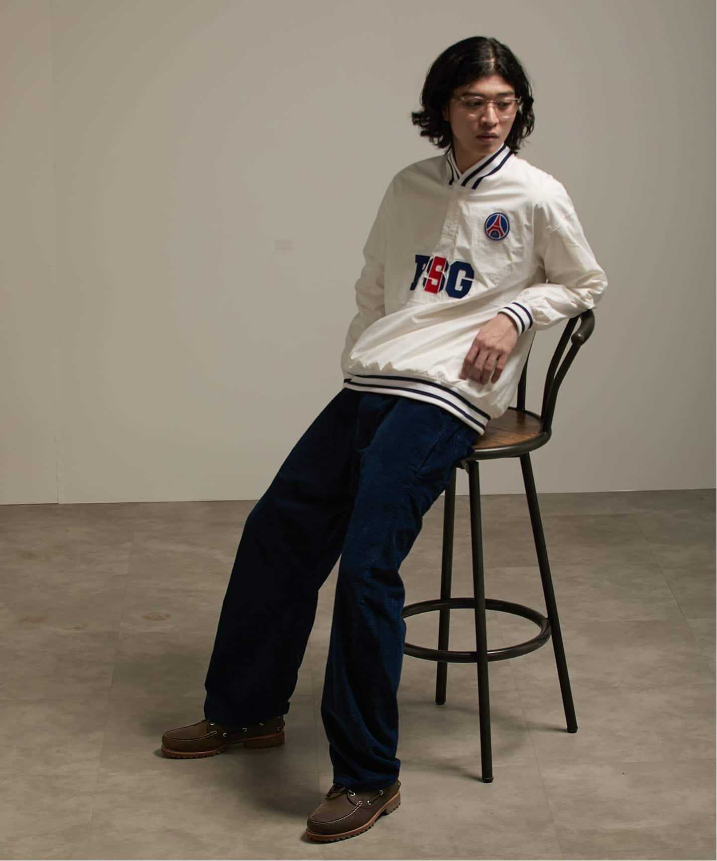 Paris Saint-Germain / パリ・サン＝ジェルマン】 JP Snapline Henley