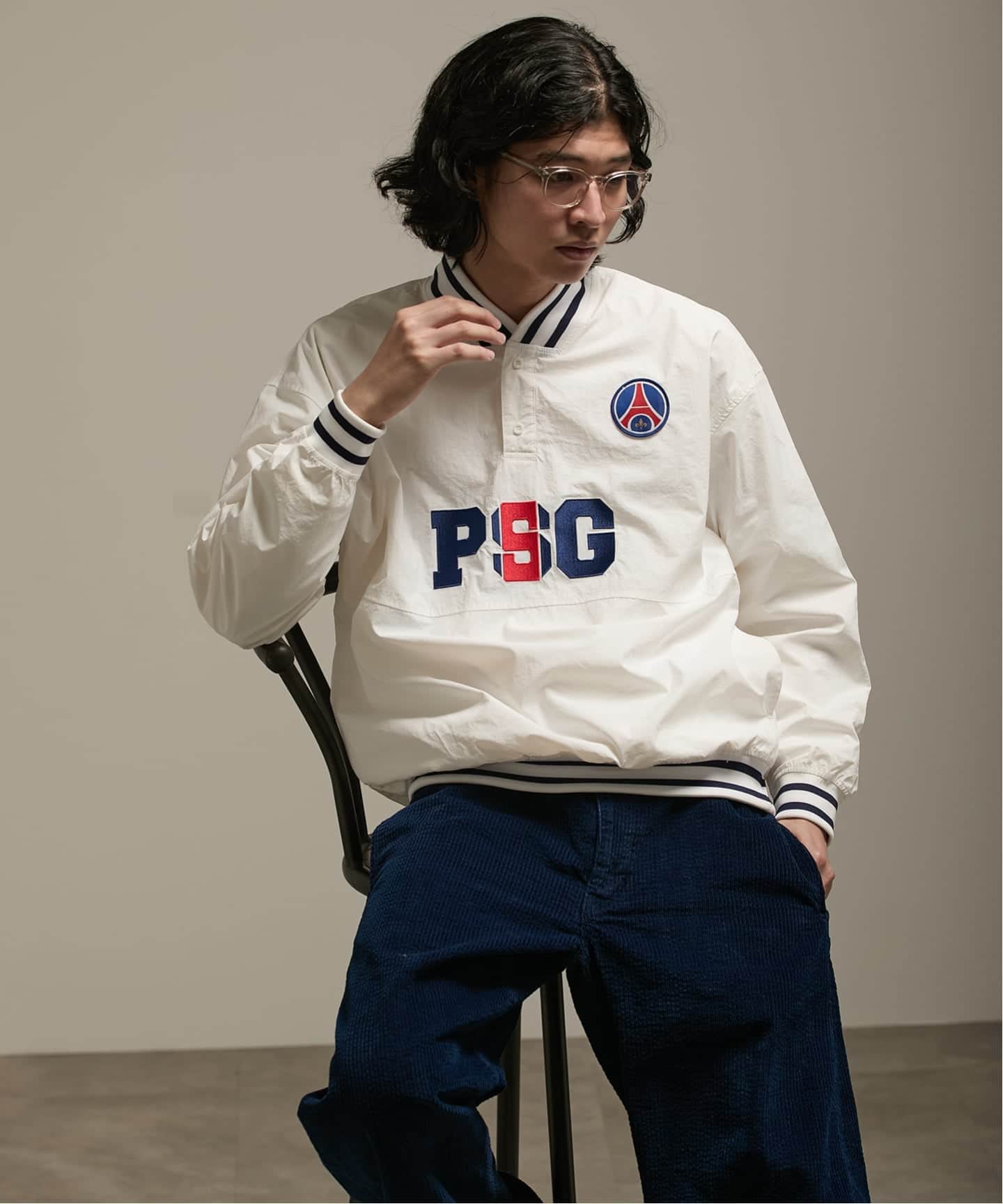 サンジェルマン Paris Saint-Germain / パリ・サン＝ジェルマン】 JP Snapline Henley
