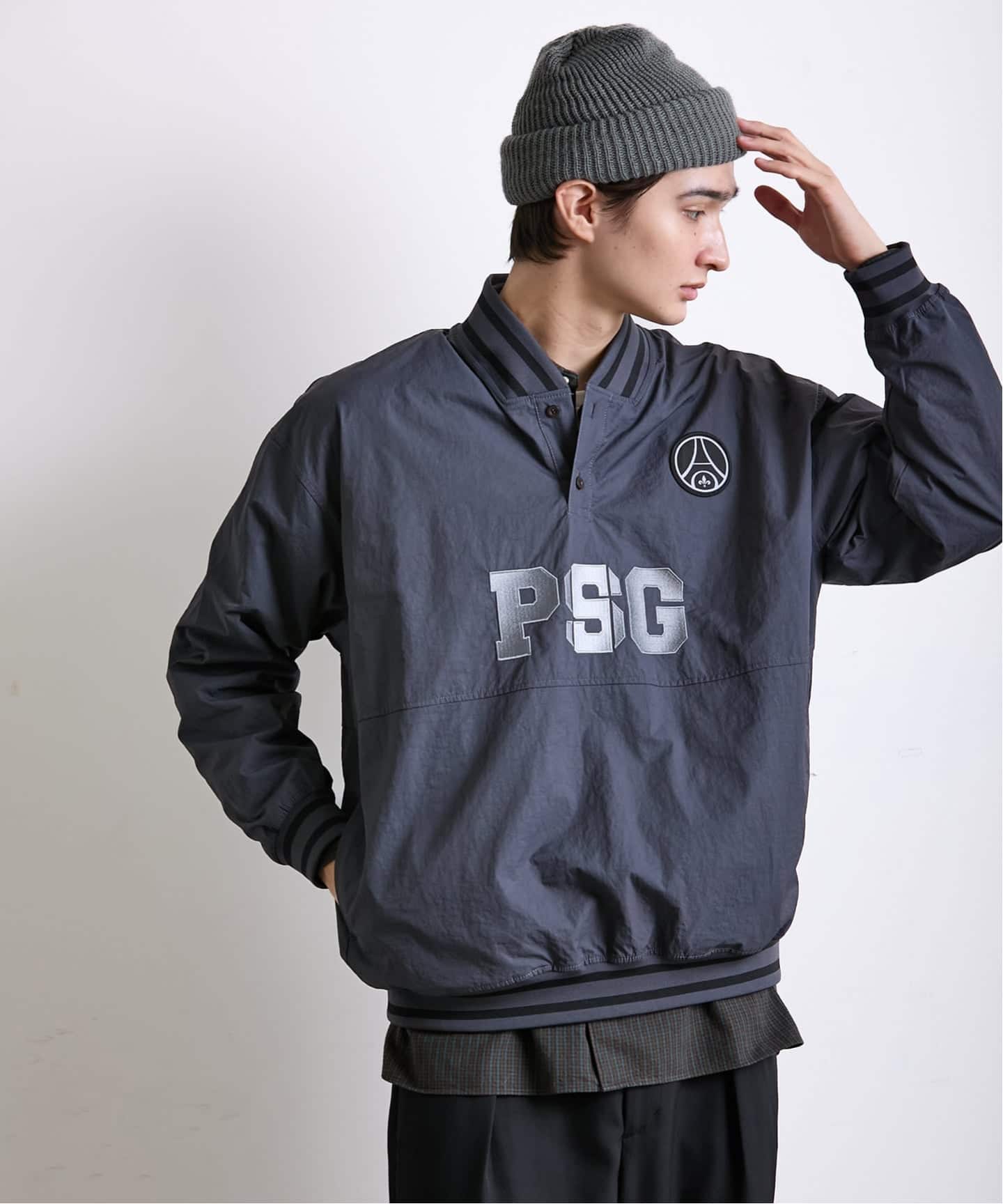 Paris Saint-Germain / パリ・サン＝ジェルマン】 JP Snapline Henley