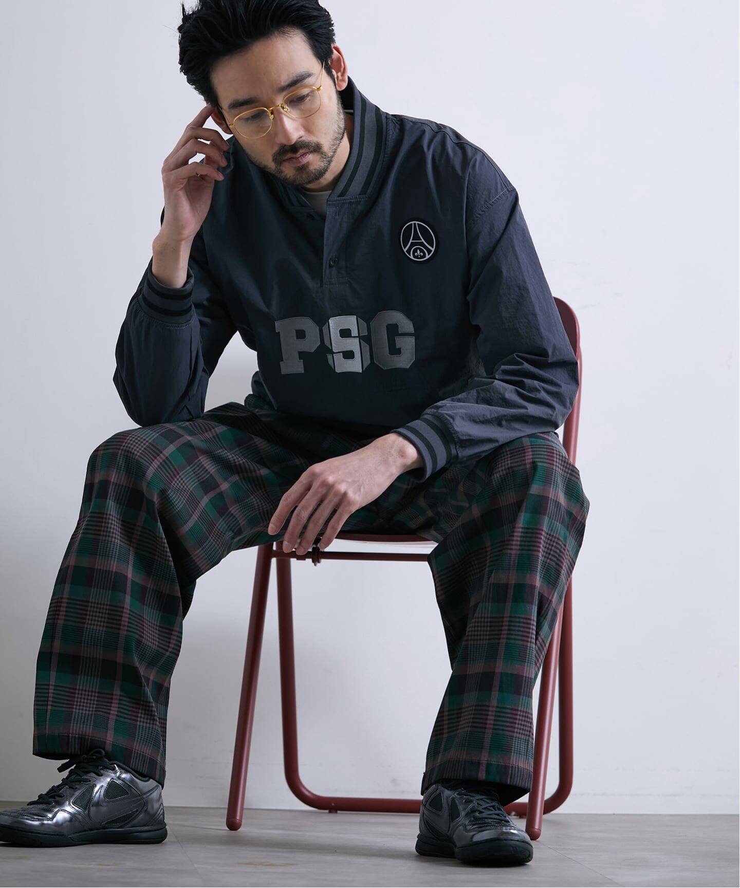 Paris Saint-Germain / パリ・サン＝ジェルマン】 JP Snapline Henley