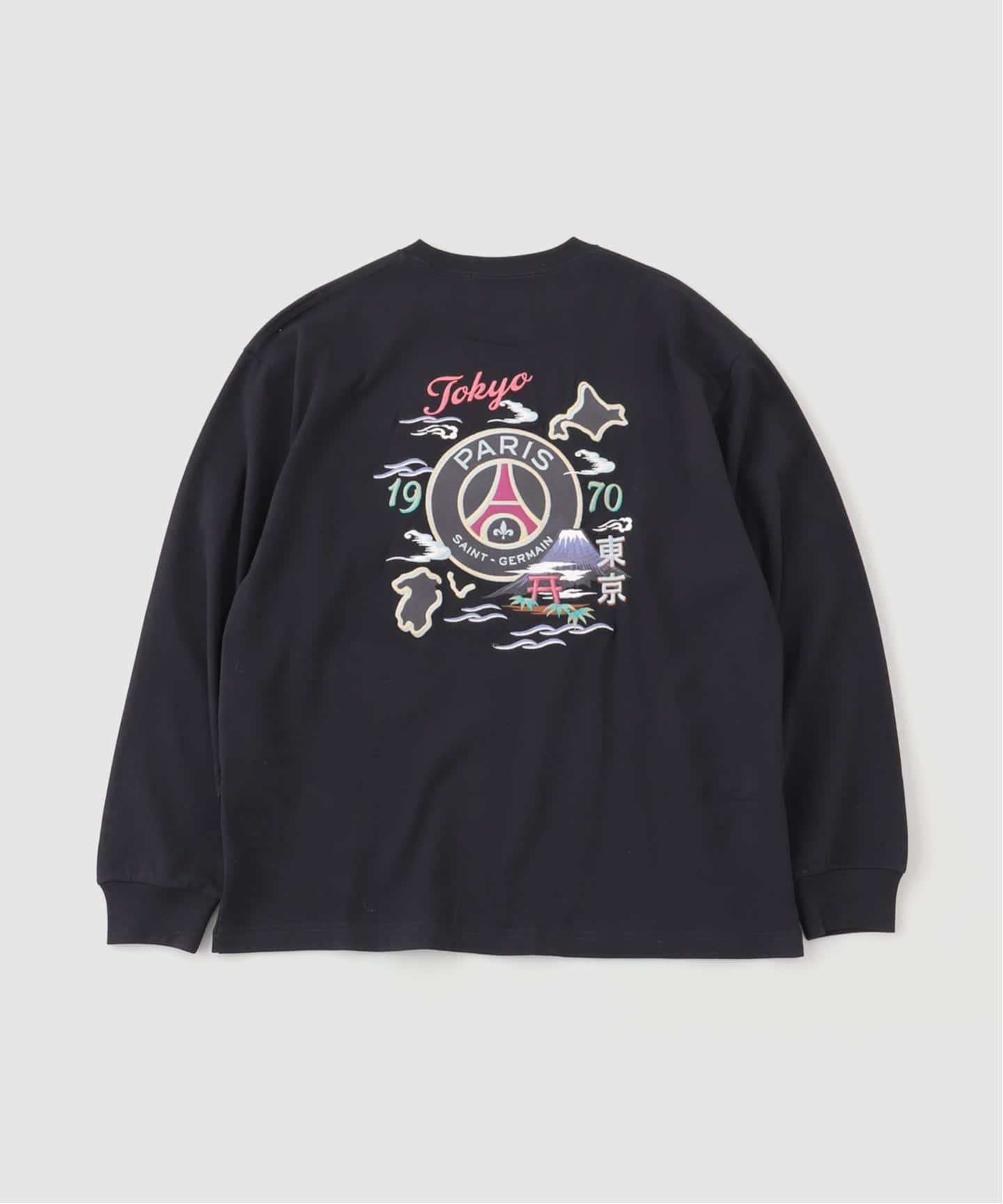 Paris Saint-Germain 】JP TOKYO刺繍 ロングスリーブ Tシャツ（Tシャツ