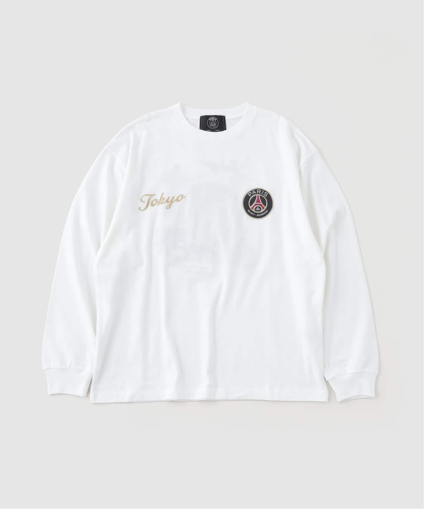 Paris Saint-Germain 】JP TOKYO刺繍 ロングスリーブ Tシャツ（Tシャツ